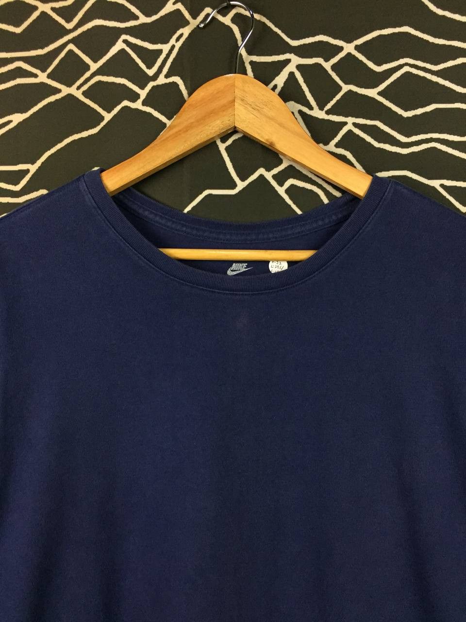 Nike Nike Sportswear NSW Navy Crewneck Long Sleeve Tee Size US L / EU 52-54 / 3 - 3 Thumbnail