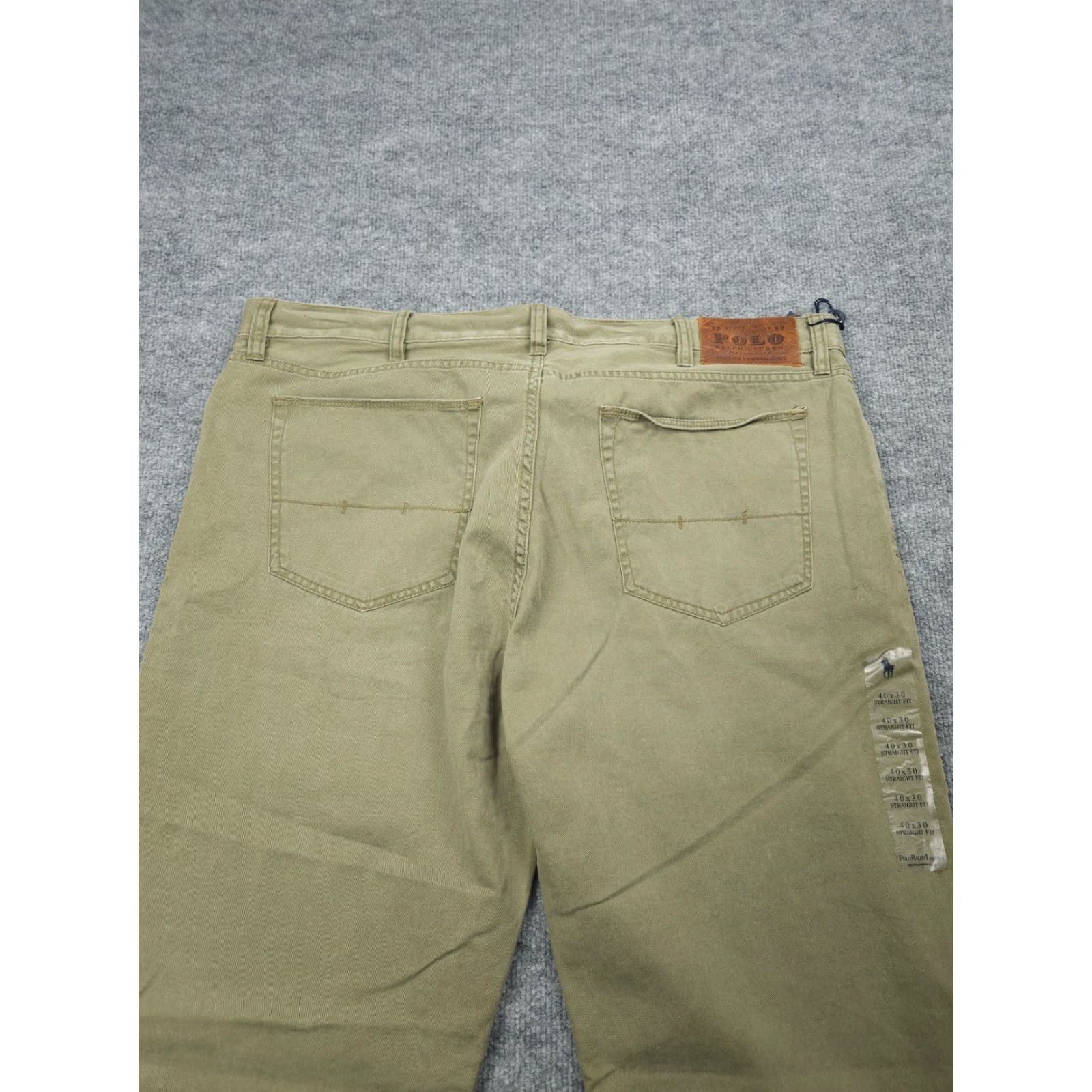 Polo Ralph Lauren Polo Ralph Lauren 650 Straight Pants Men 40 x 30 Green Straight Leg NWT Size US L / EU 52-54 / 3 - 4 Thumbnail
