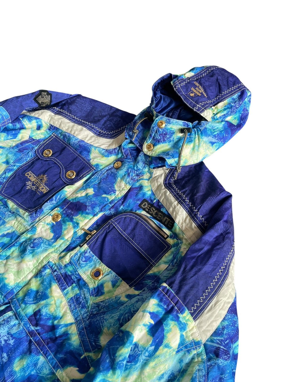 Descente Vintage Descente Competition Ski Jacket Size US L / EU 52-54 / 3 - 2 Thumbnail