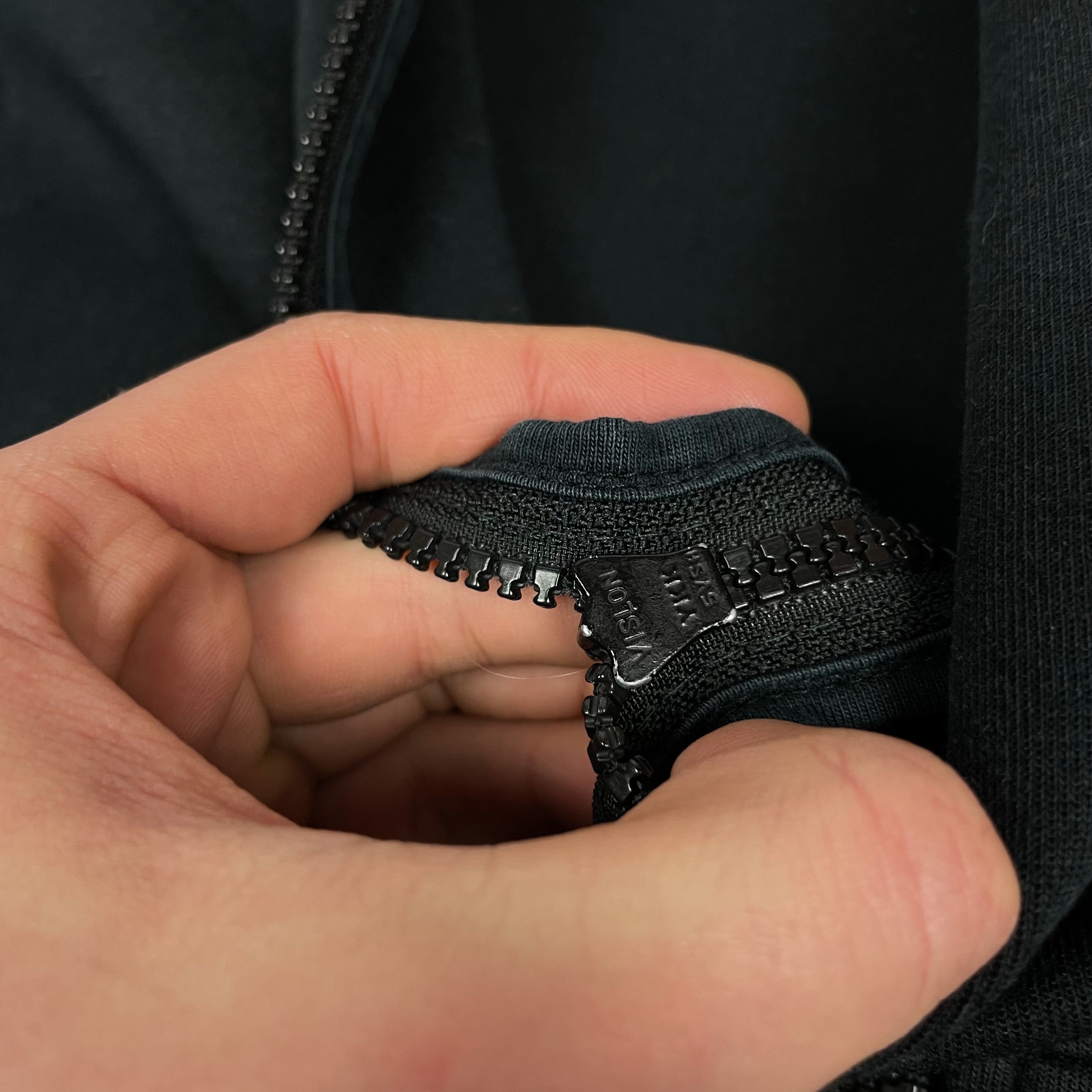 Nike Nike Tech Men's Black Cotton Long Sleeve Full Zip Hoodie M Size US M / EU 48-50 / 2 - 8 Thumbnail