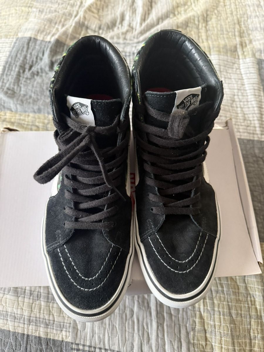 Supreme × Vans Supreme Vans Skull Pile Glow in Dark Sk8-Hi Pro 11.5 w/Box Size US 11.5 / EU 44-45 - 7 Thumbnail