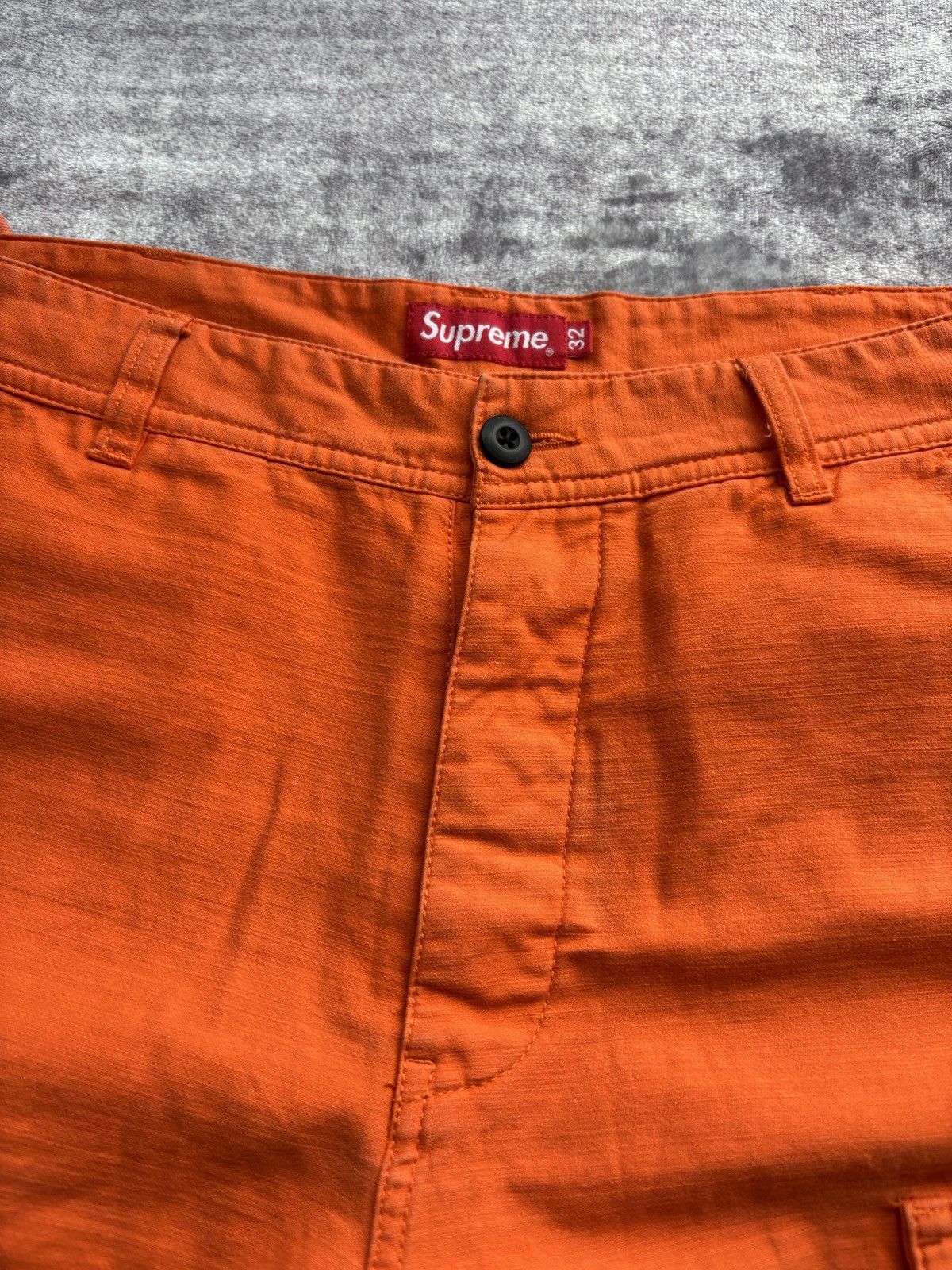 Supreme Supreme Cargo Short Orange SS16 Size US 32 / EU 48 - 3 Thumbnail