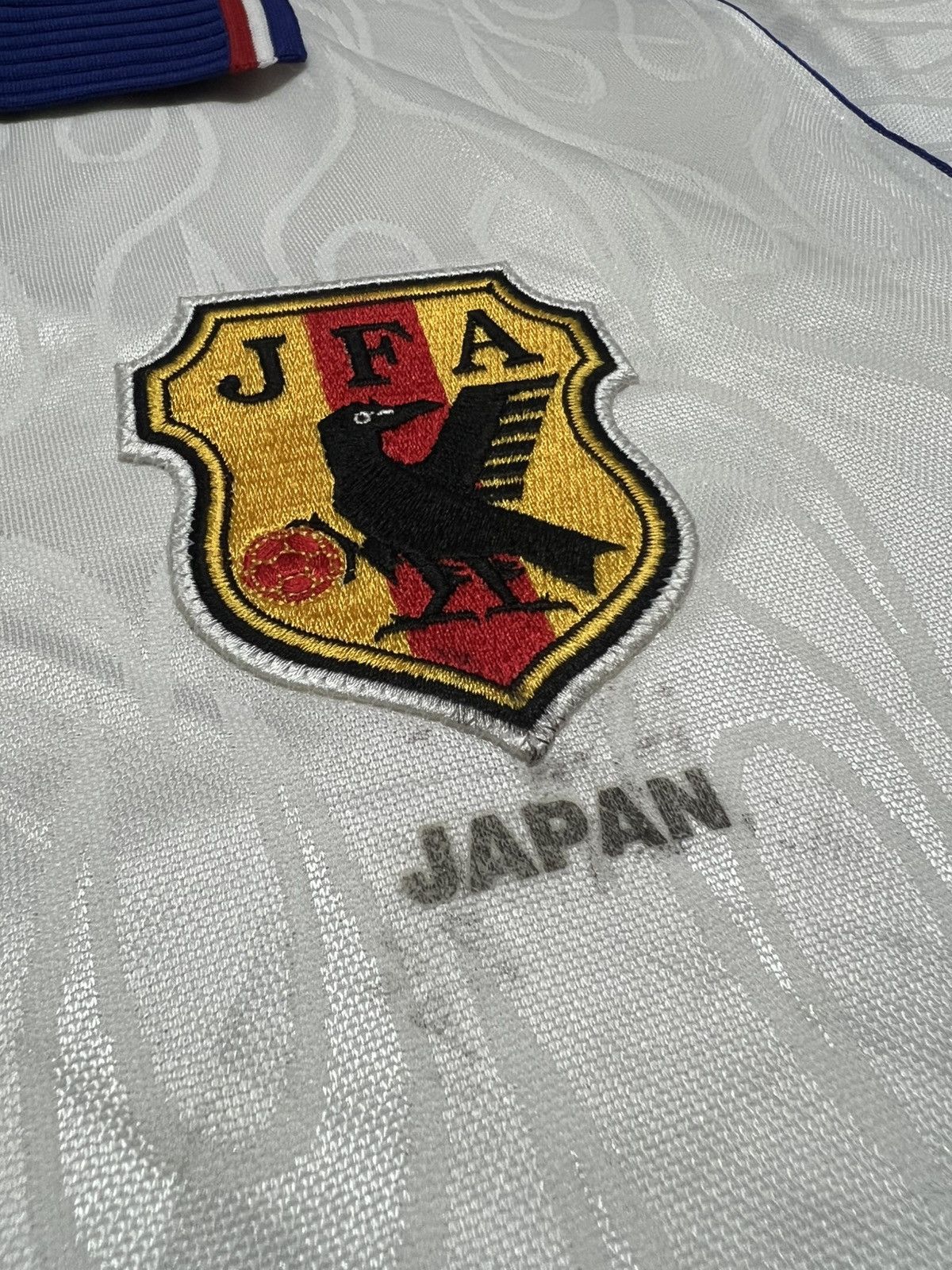 Asics Japan 1998 Asics Away Longsleeve Jersey Size US XL / EU 56 / 4 - 6 Thumbnail