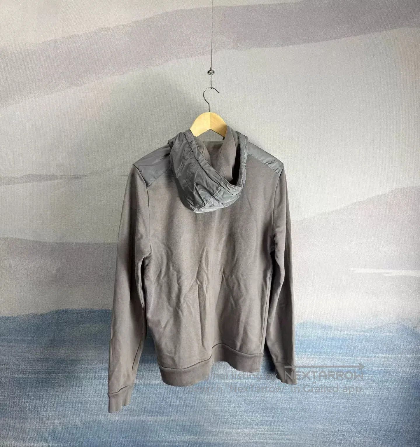 Prada Prada Gray Triangular Logo Hooded Jacket. Size US S / EU 44-46 / 1 - 3 Thumbnail