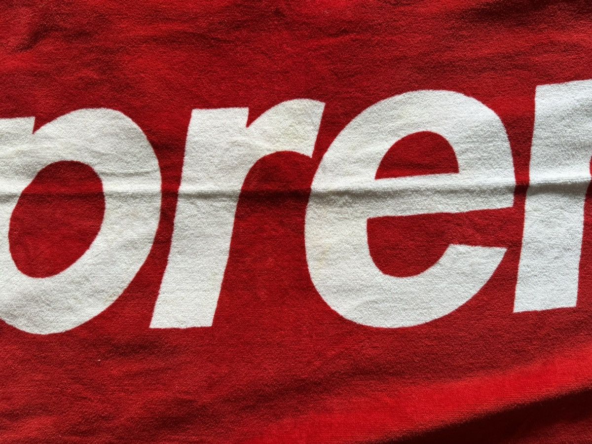 Supreme SUPREME CLASSIC LOGO BEACH TOWEL SS12 Size ONE SIZE - 3 Thumbnail