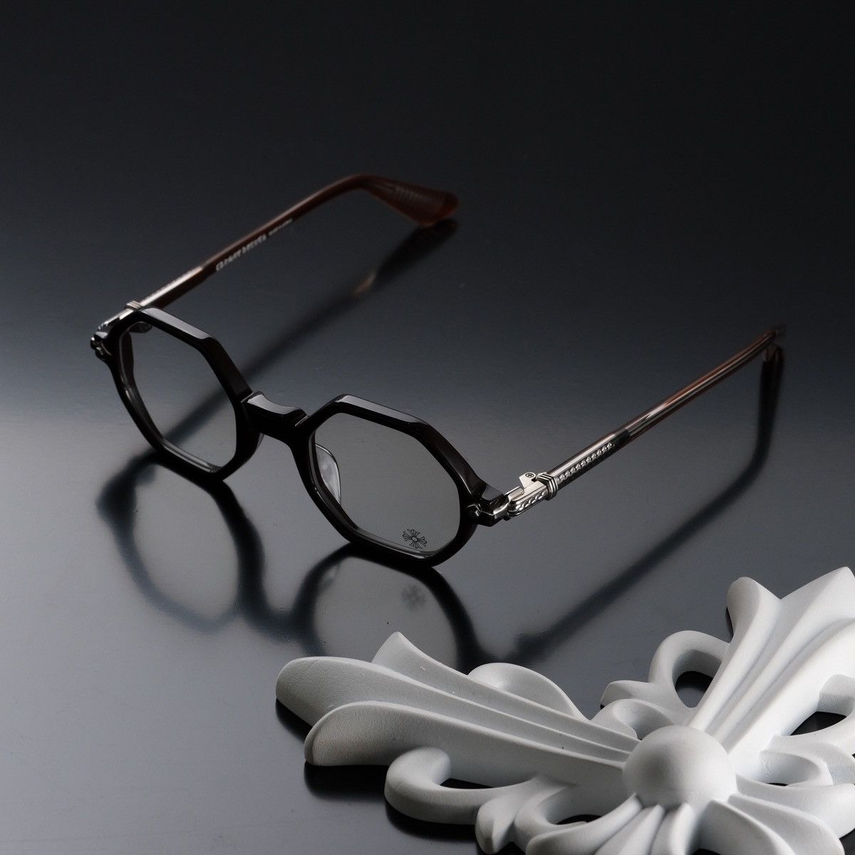 Chrome Hearts CHROME HEARTS CLITCO GLASSES Size ONE SIZE - 1 Thumbnail