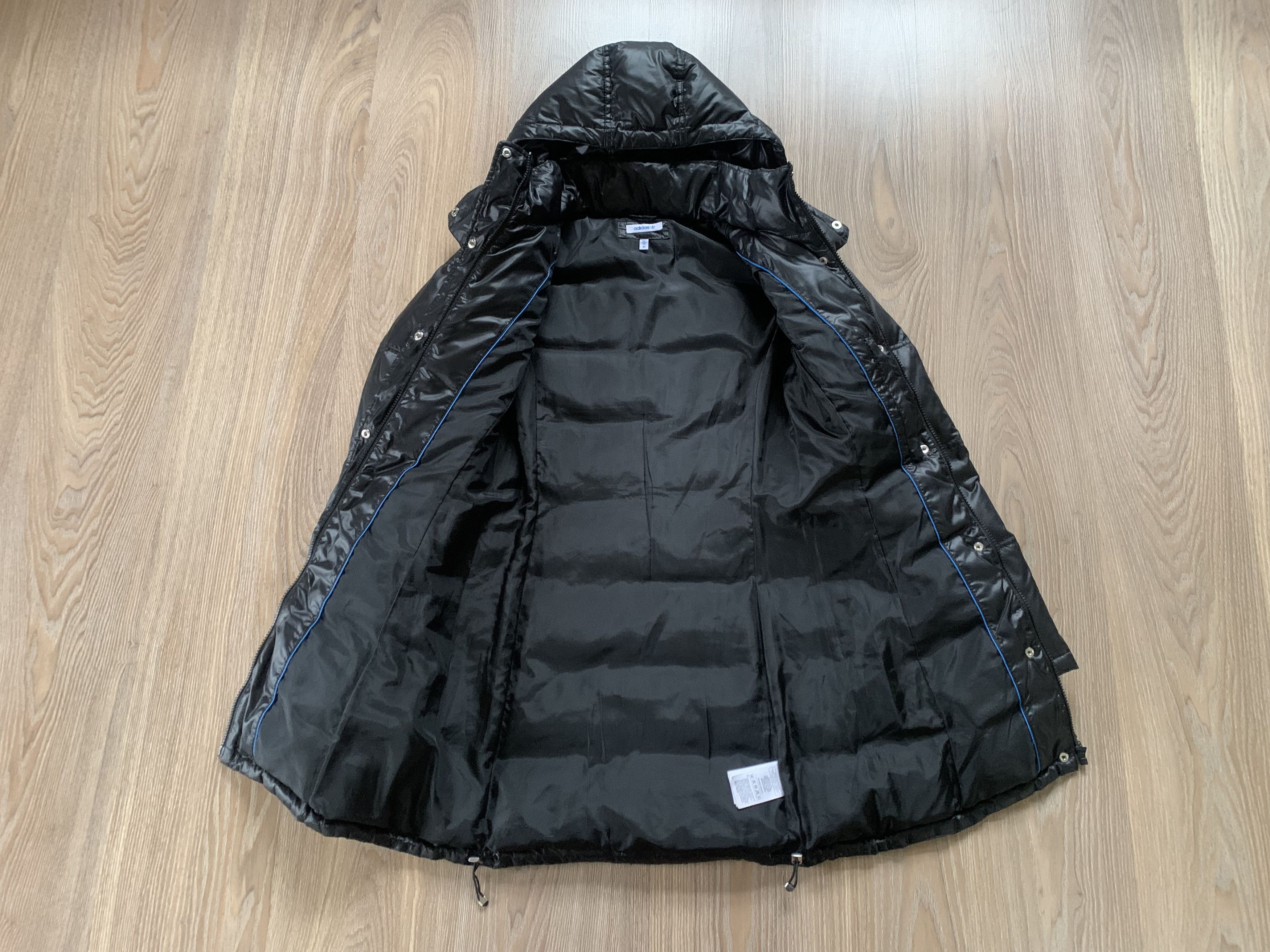 Adidas Adidas Originals Women's Long Black Down Jacket Size XXS / US 00 / IT 34 - 4 Thumbnail