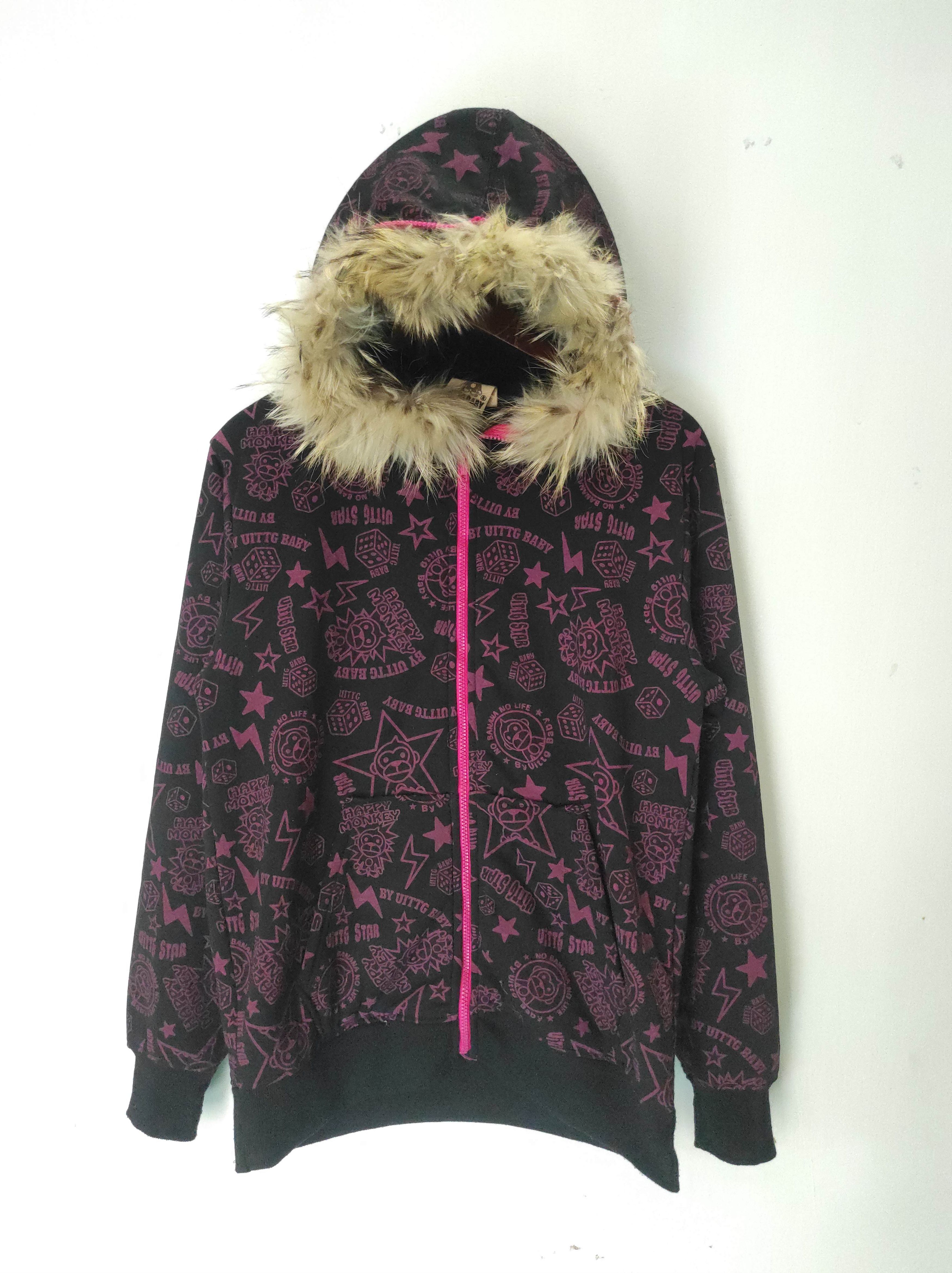 Hysteric Glamour UITTG BABY Zip Fur Hoodie i6w9 LGB style Size US M / EU 48-50 / 2 - 2 Thumbnail