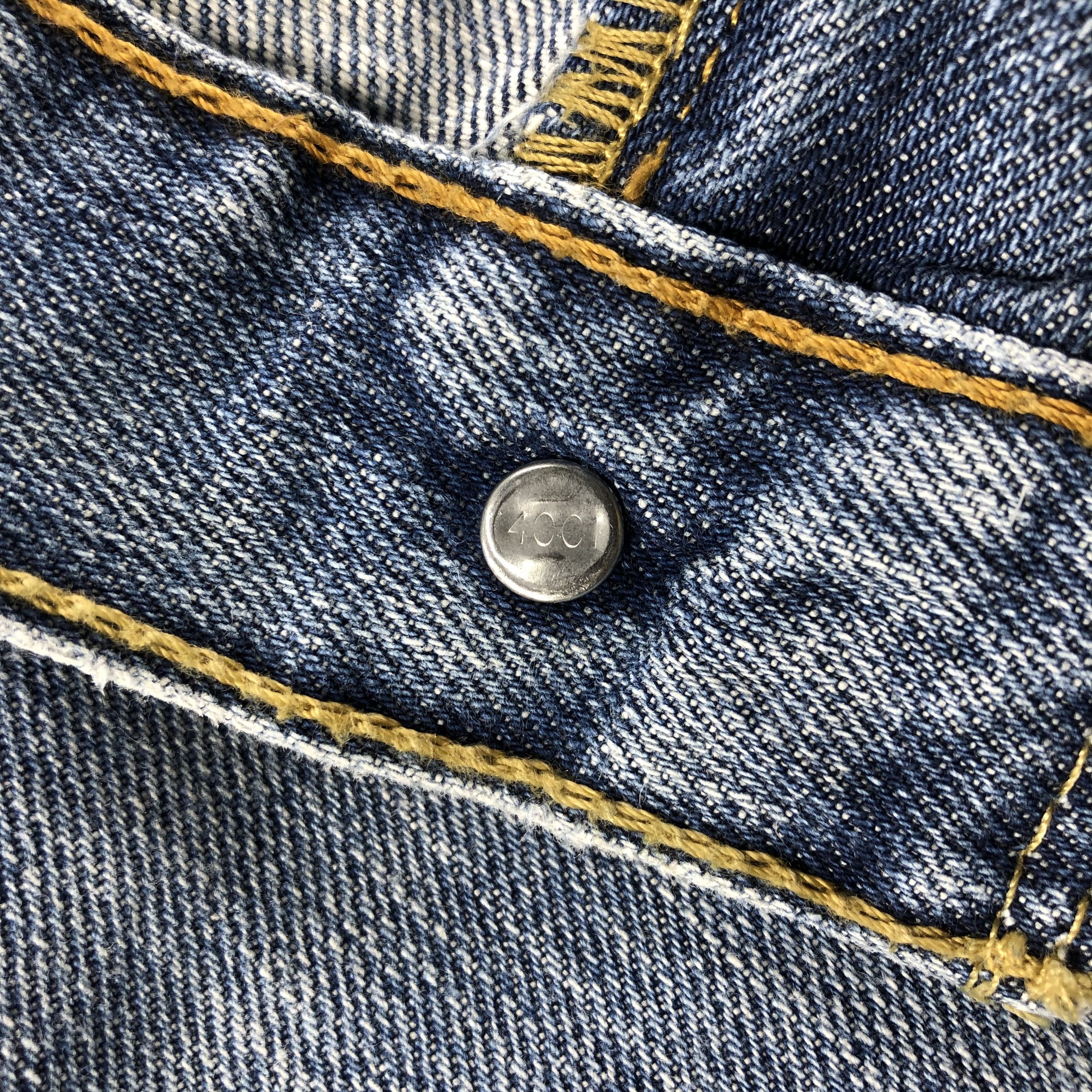 Levi's Levis 569 Jeans Faded Blue Denim KJ870 Size US 34 / EU 50 - 13 Thumbnail