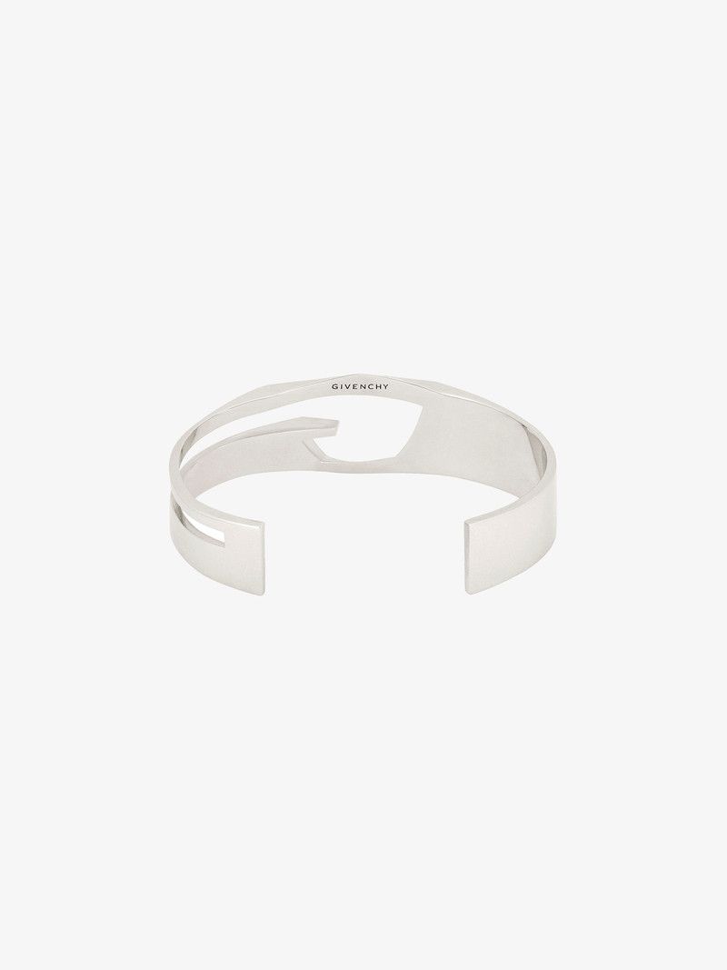 Givenchy o1n1vont0326 Size:2/Giv Cut Bracelet in Silver Size ONE SIZE - 2 Thumbnail