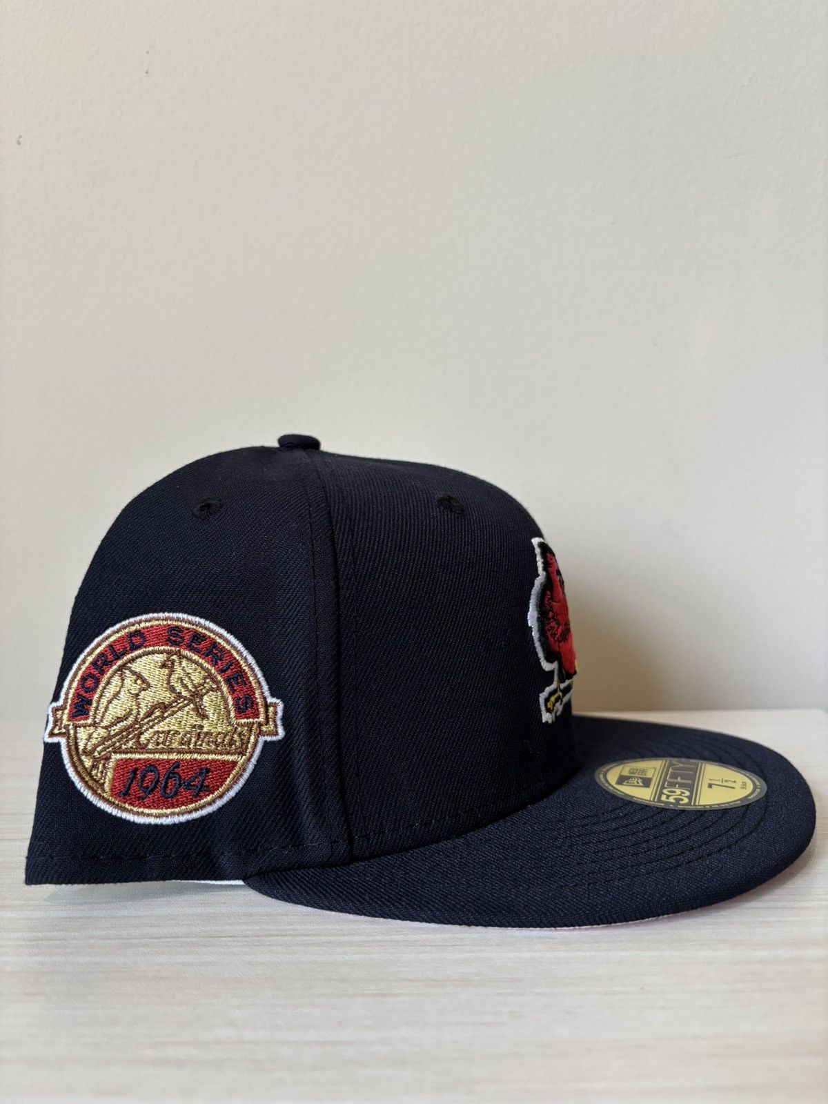 Hat Club St. Louis Cardinals Size 7 1/2 Pink UV Hatclub Size ONE SIZE - 2 Thumbnail