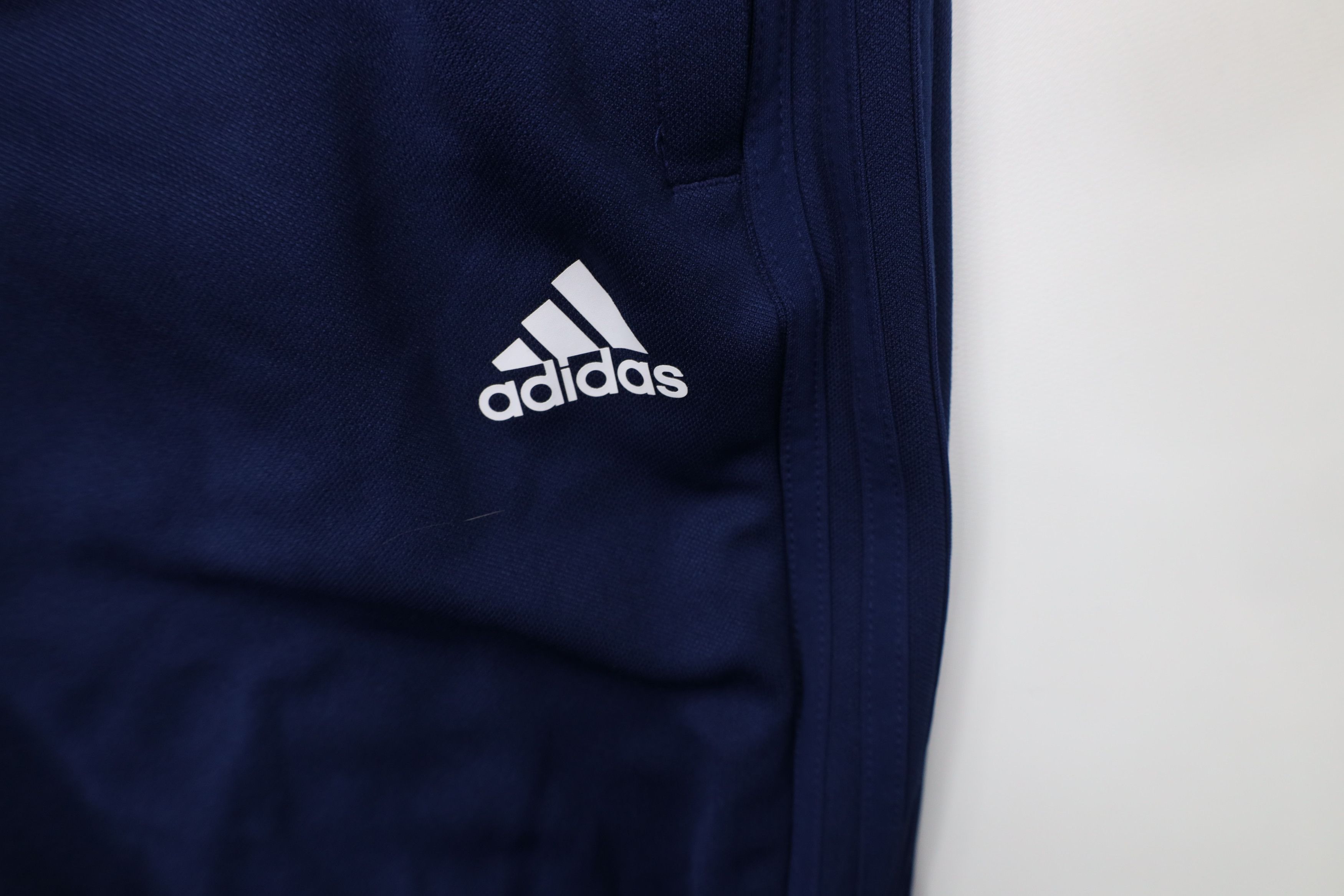 Adidas Vintage Y2K Adidas Tapered Leg Warm Up Soccer Pants Blue Size US 32 / EU 48 - 7 Thumbnail