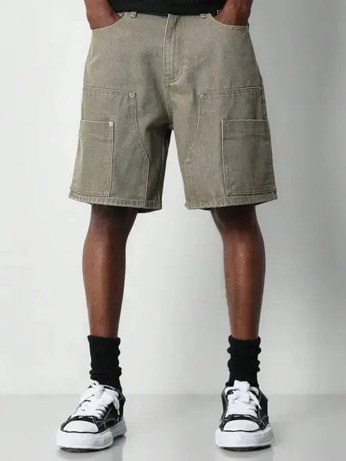 Other Kahara x Maezo DRIP cargo Carpenter shorts jorts RETRO Size US 32 / EU 48 - 5 Thumbnail