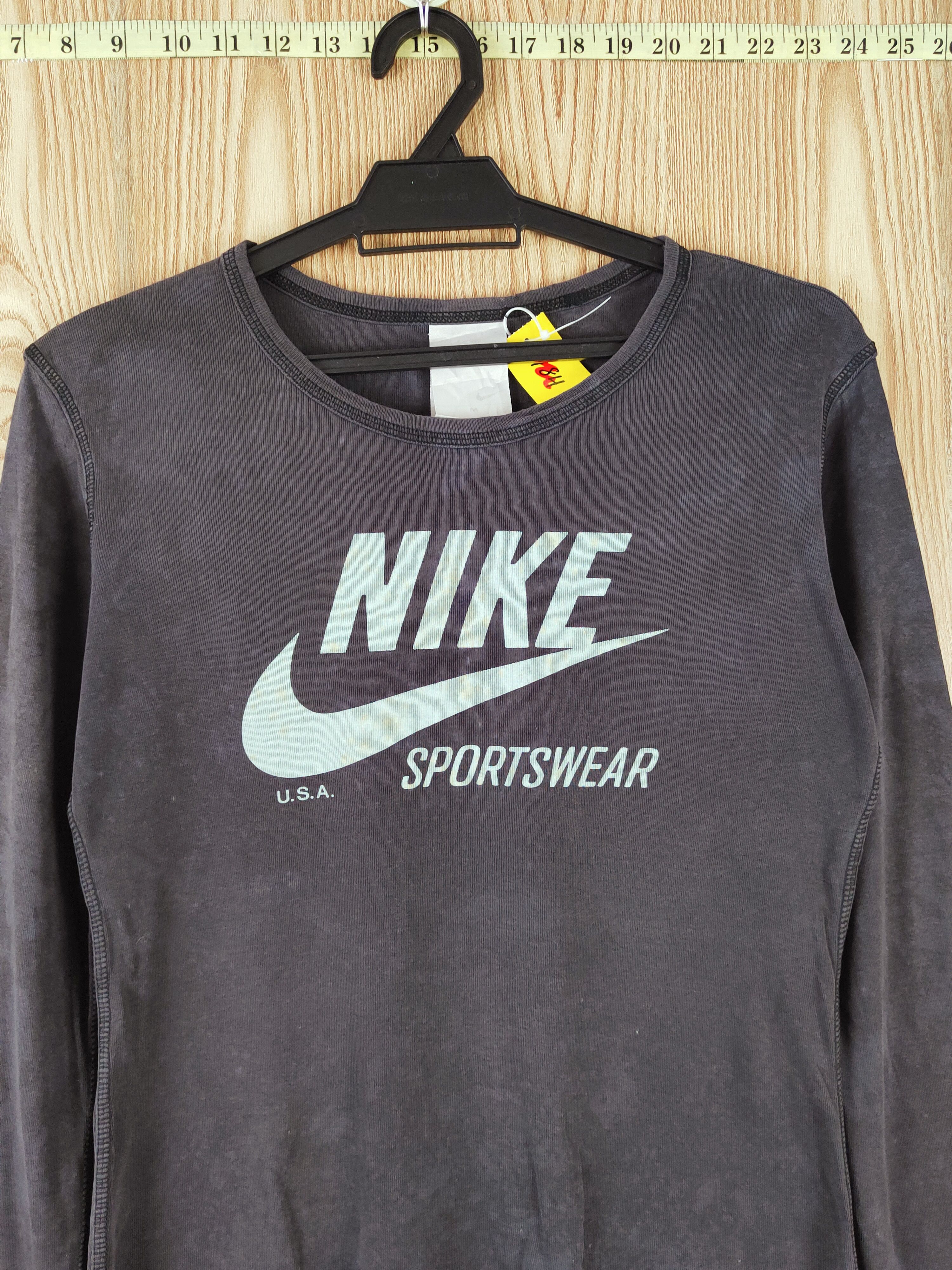 Nike Nike Dark Blue Faded vintage sweatshirt #W419 Size S / US 4 / IT 40 - 2 Thumbnail