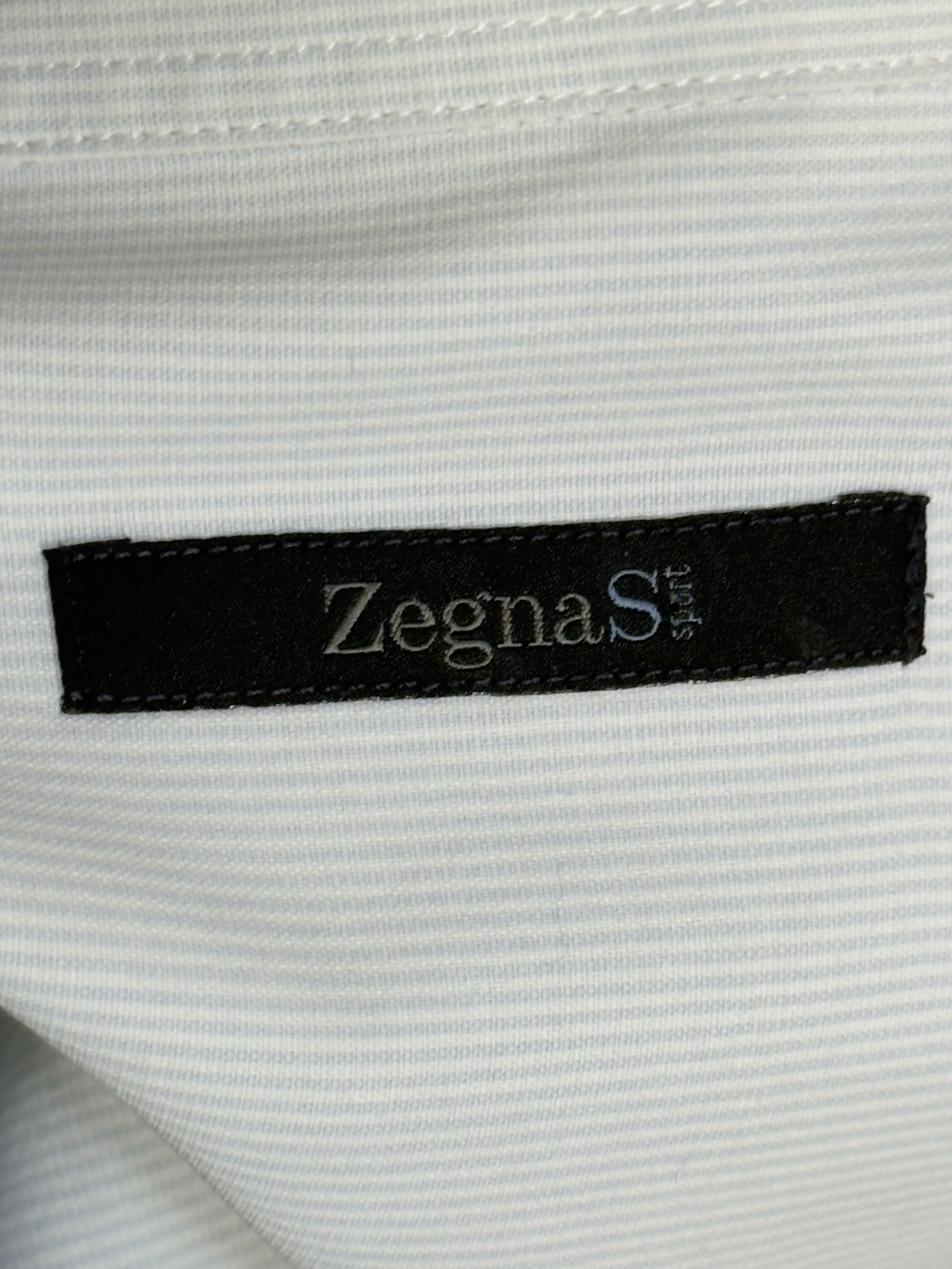 Ermenegildo Zegna × Z Zegna 🔥 striped shirt zegna white blue size L cotton Size US L / EU 52-54 / 3 - 8 Thumbnail