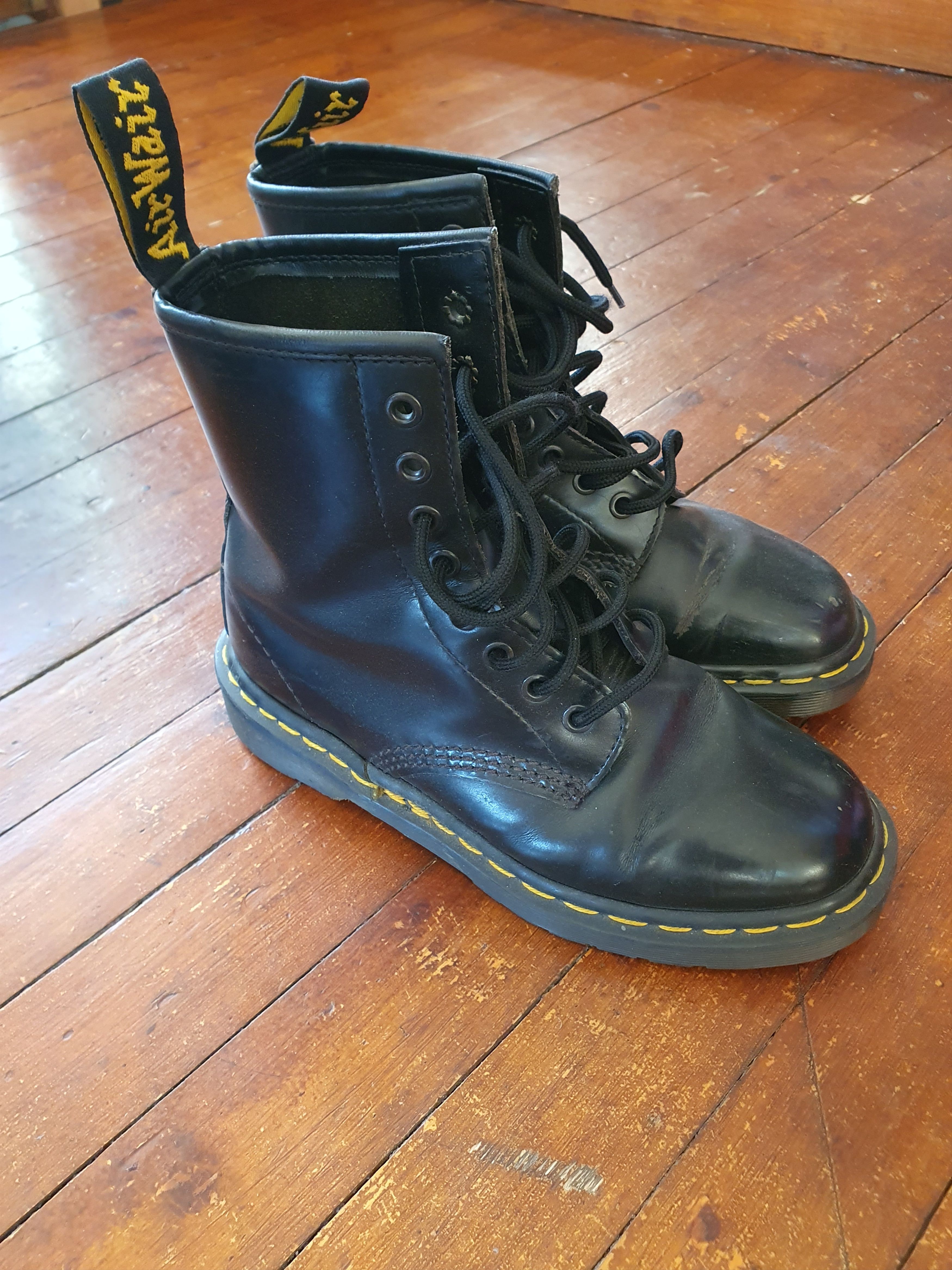 Dr. Martens × Vintage Dr. Martens Vintage 1480Y Made in England sz 4Y / Wmns 5.5 Size US 5.5 / IT 35.5 - 2 Thumbnail