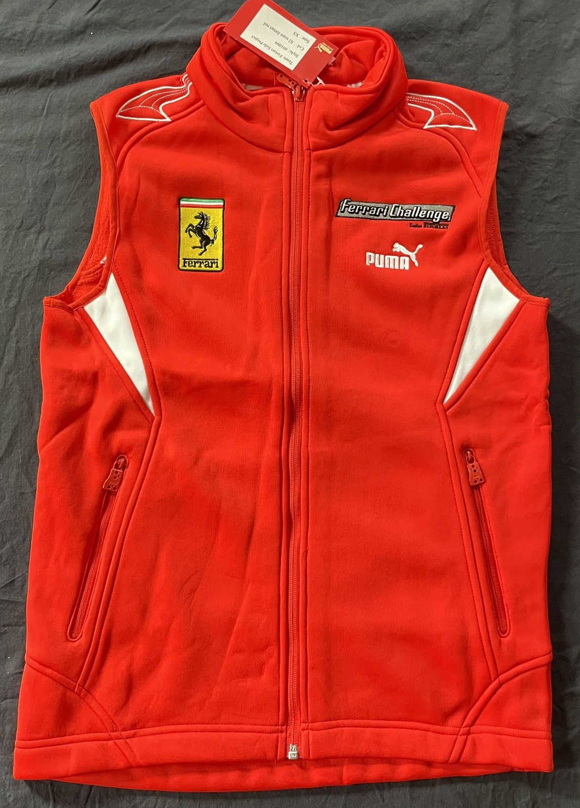 Vintage 2006 Ferrari Challenge x Puma Vest Size XS / US 0-2 / IT 36-38 - 1 Thumbnail