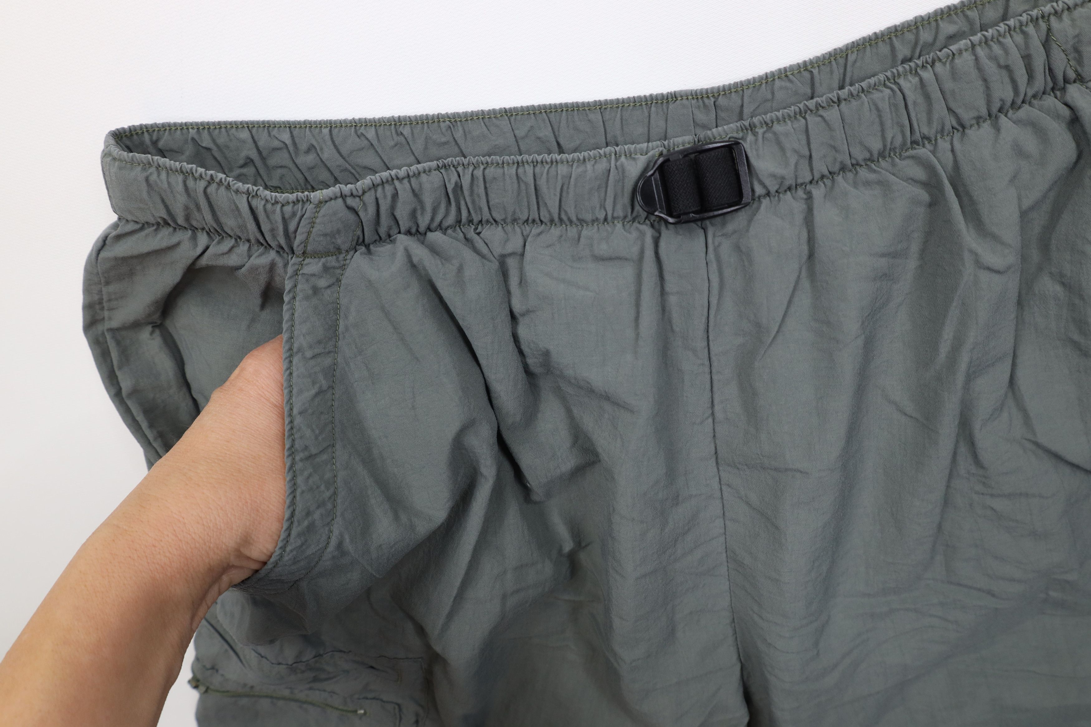 Columbia Vintage 90s Columbia Spell Belted Lined Cargo Shorts Green Size US 34 / EU 50 - 6 Thumbnail