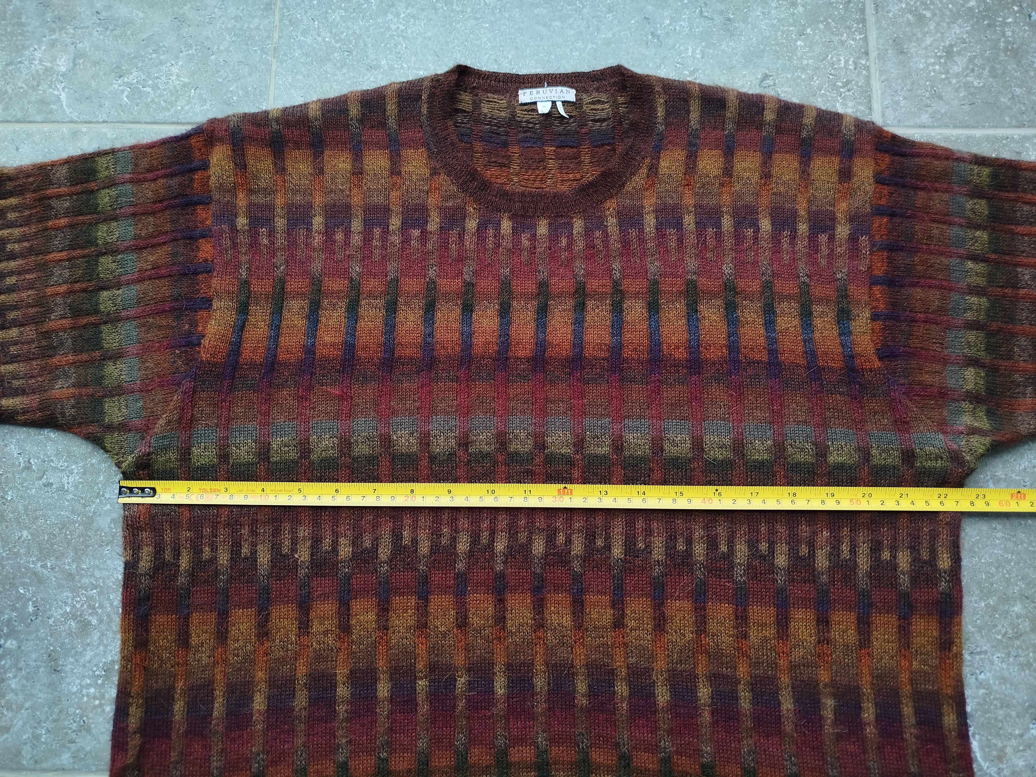Vintage Peruvian Connection Sweater Crew Neck Alpaca Ethnic Size US M / EU 48-50 / 2 - 10 Thumbnail