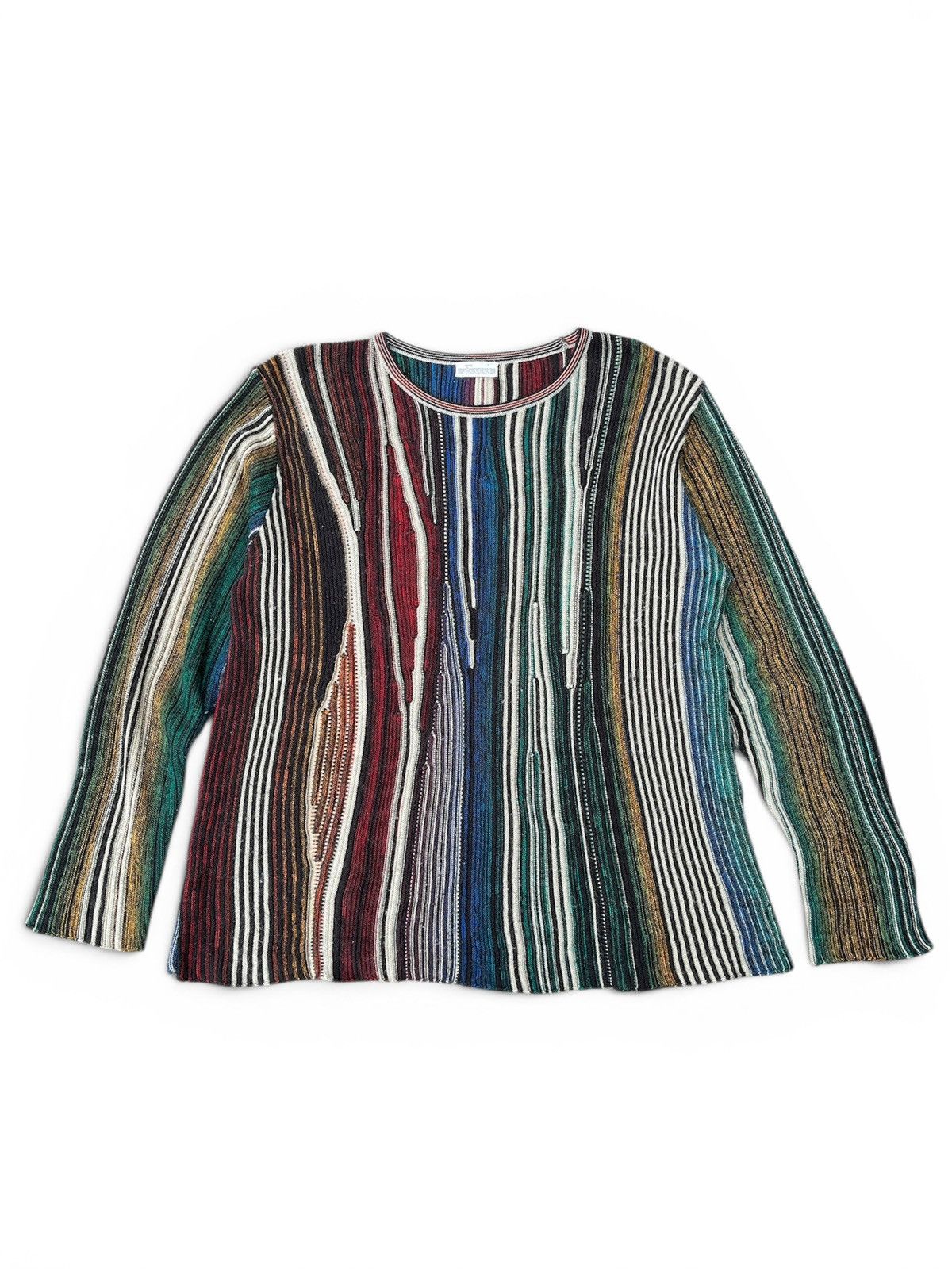 Japanese Brand Coogie Style By Esigma Knit Size US M / EU 48-50 / 2 - 1 Thumbnail