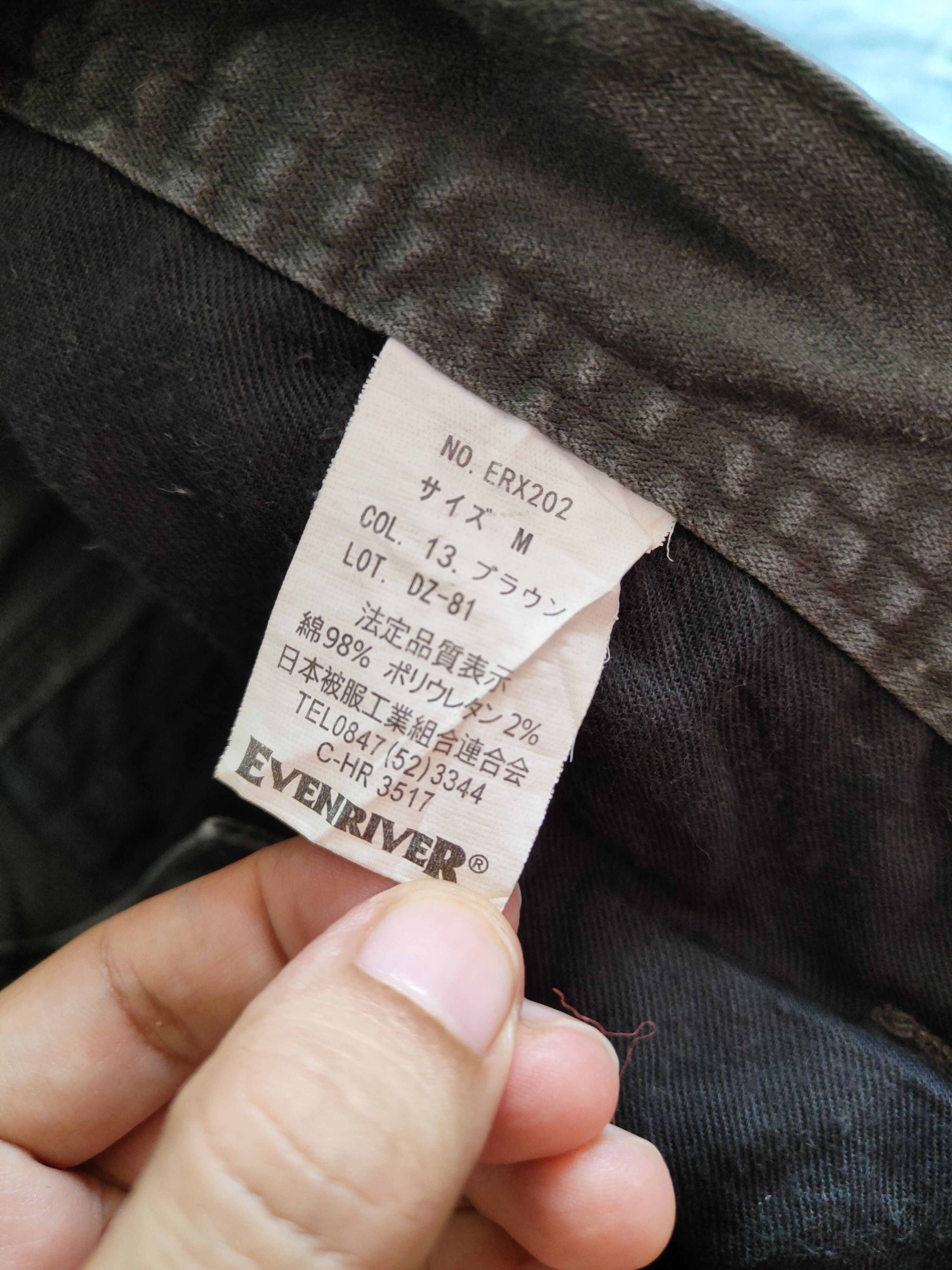 Japanese Brand Evenriver Dark Brown Multipocket Tactical Cargo Pants #S2397 Size US 30 / EU 46 - 15 Thumbnail