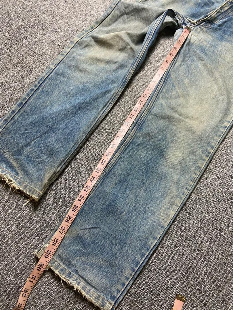 Levi's Levis Strauss Co. Distressed Jeans (184) Size US 30 / EU 46 - 8 Thumbnail