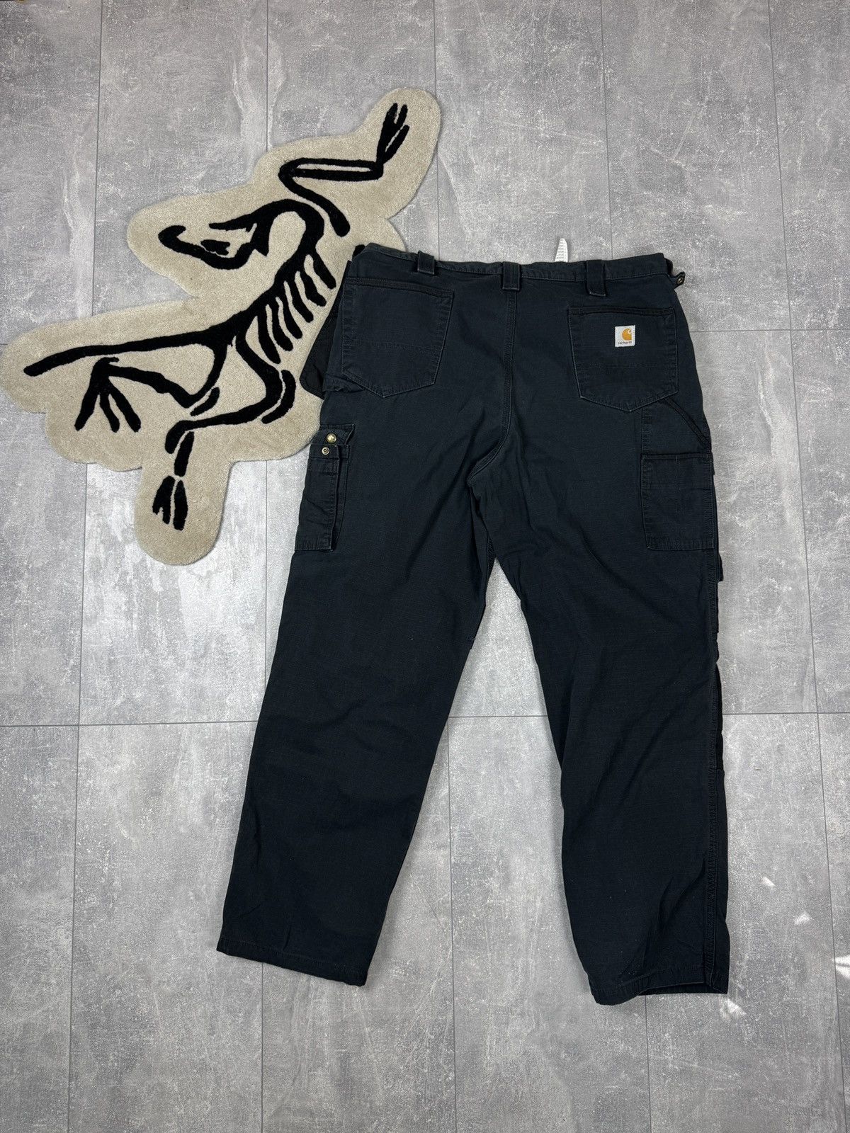 Carhartt × Carhartt Wip × Vintage Mens Vintage Carhartt Workwear Double Knee Cargo pants rare Size US 40 / EU 56 - 2 Thumbnail