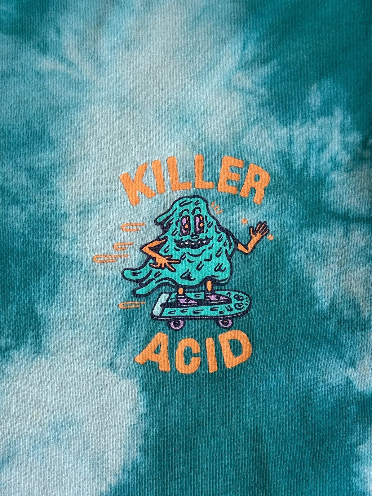 Killer Acid Killer Acid T Shirt Tee Big Logo Tie-Dye Mens L Size Y2K Size US L / EU 52-54 / 3 - 7 Thumbnail
