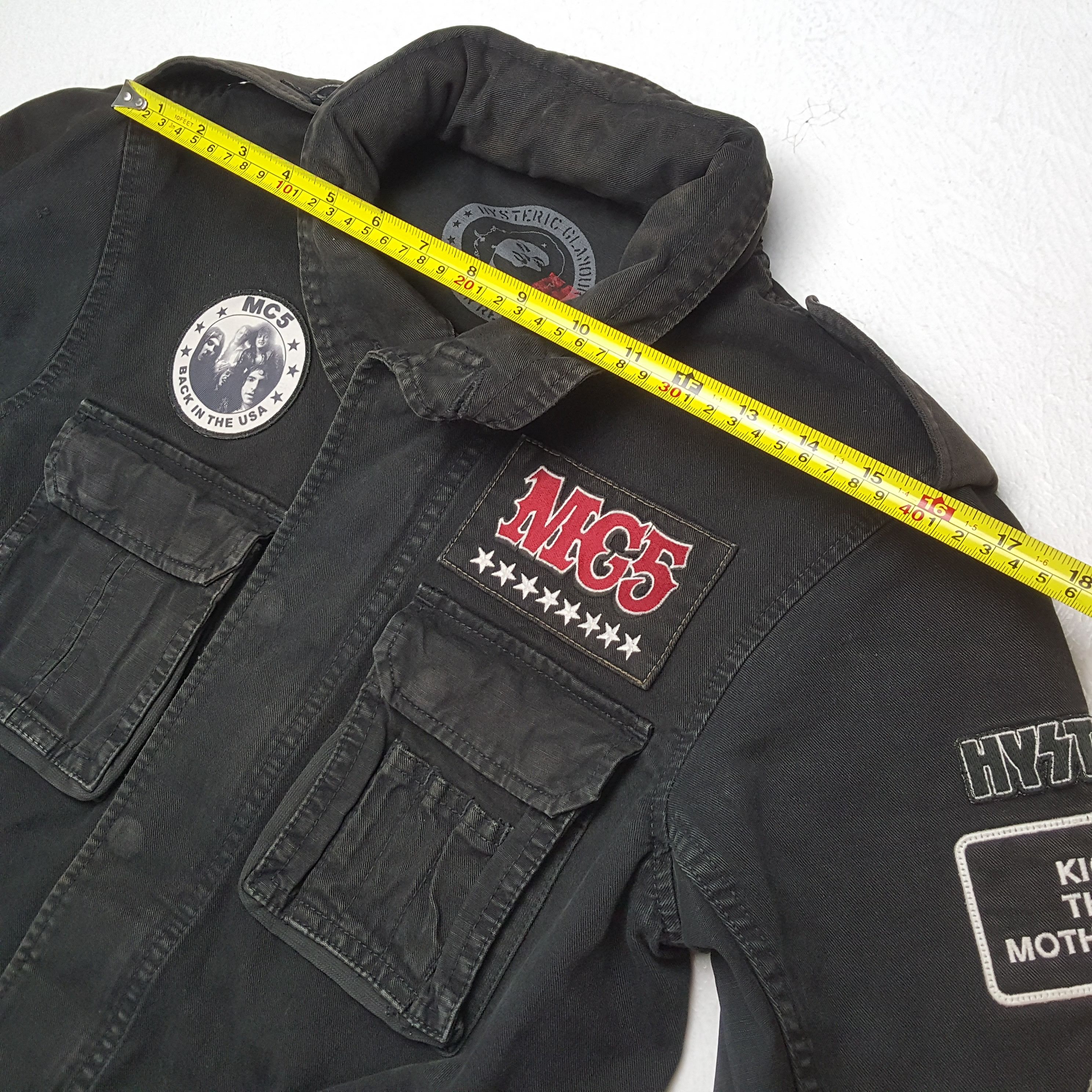 Hysteric Glamour HYSTERIC GLAMOUR X MC5 Rock Band Custom Art Jacket Size US S / EU 44-46 / 1 - 5 Thumbnail