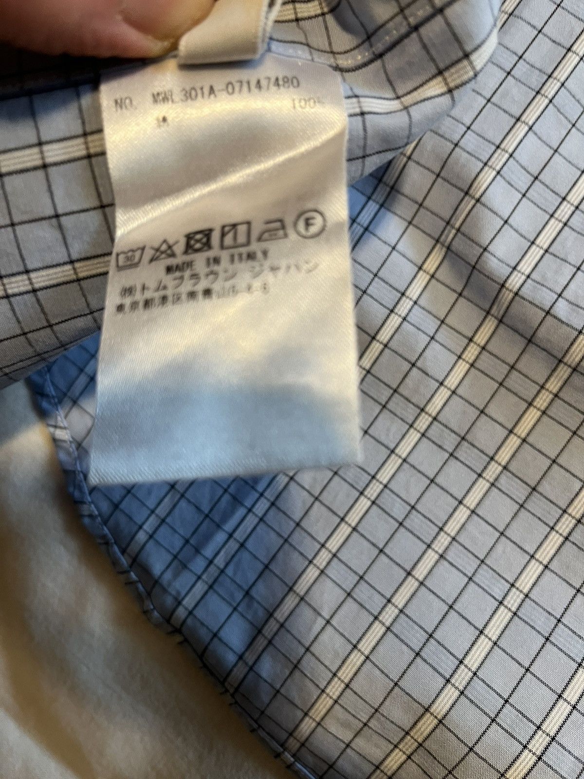 Thom Browne Thom Browne cotton shirt. Size US S / EU 44-46 / 1 - 7 Thumbnail