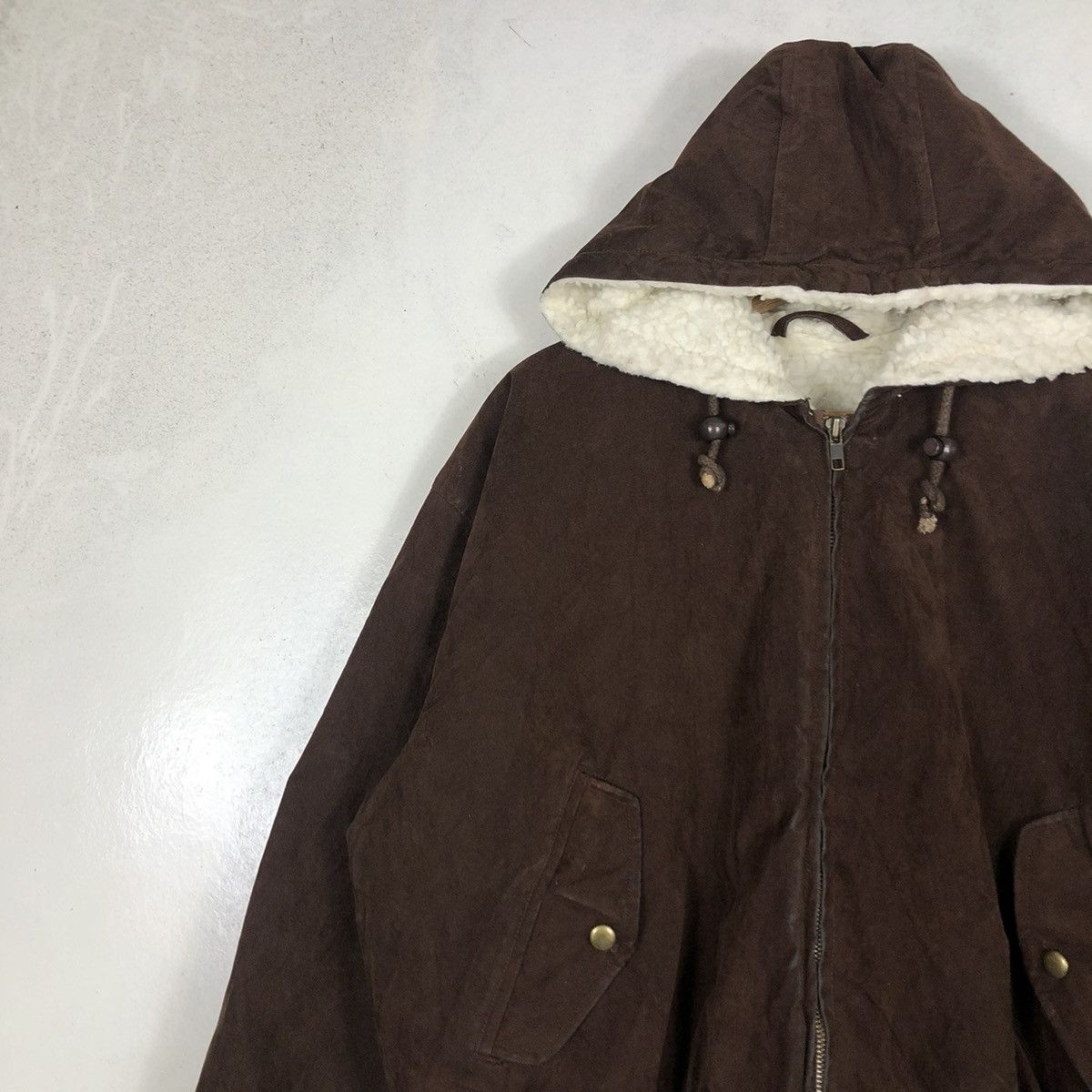 Japanese Brand 📌VINTAGE BIKER BOMBER JACKET PASSAGE CLUB ISSEY MIYAKE Size US M / EU 48-50 / 2 - 9 Thumbnail