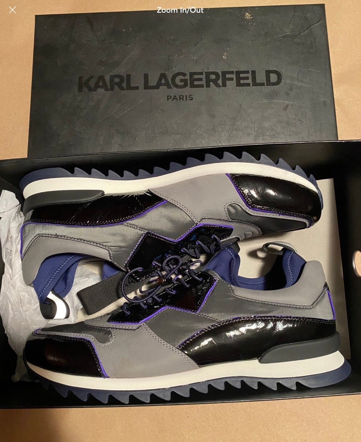 Karl Lagerfeld Karl Lagerfeld sneakers Size US 11 / EU 44 - 2 Thumbnail