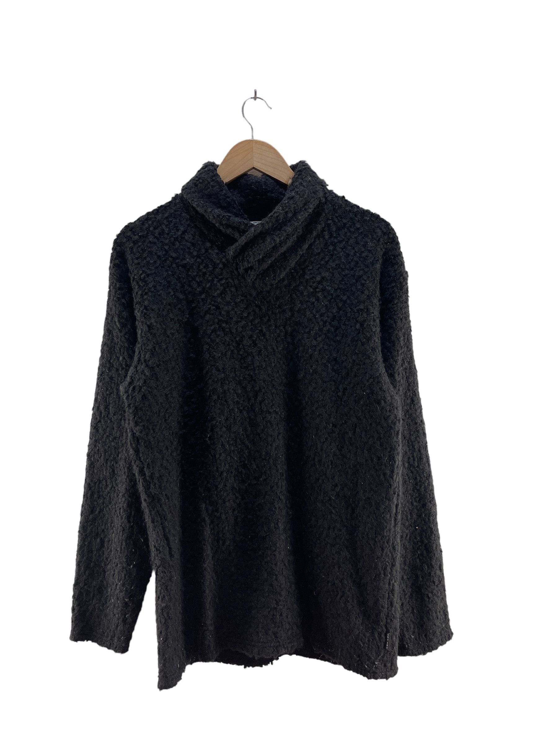 image of Sou Sou Turtleneck Knitwear Sweatshirt in Black, Men's (Size Large)