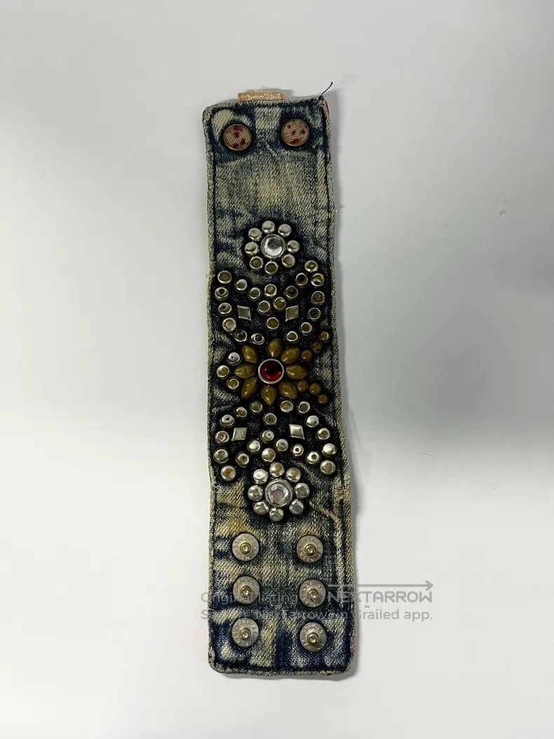 Kapital Kapital Bracelet, denim wrist guard Size ONE SIZE - 5 Thumbnail