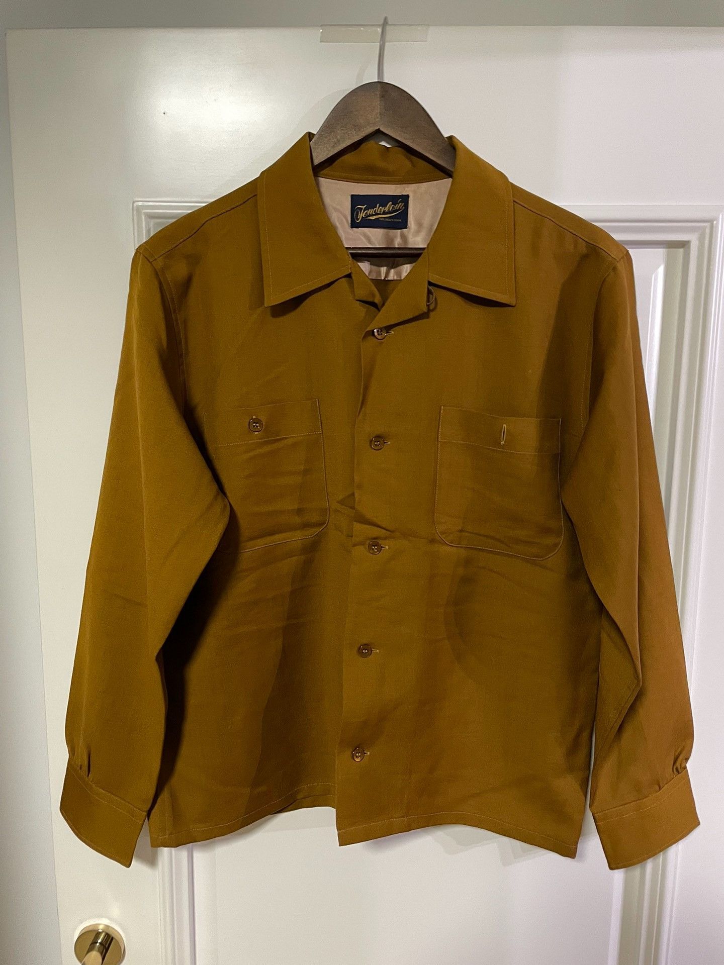 Tenderloin Tenderloin Yellow Vintage Wool Shirt Size US M / EU 48-50 / 2 - 1 Thumbnail