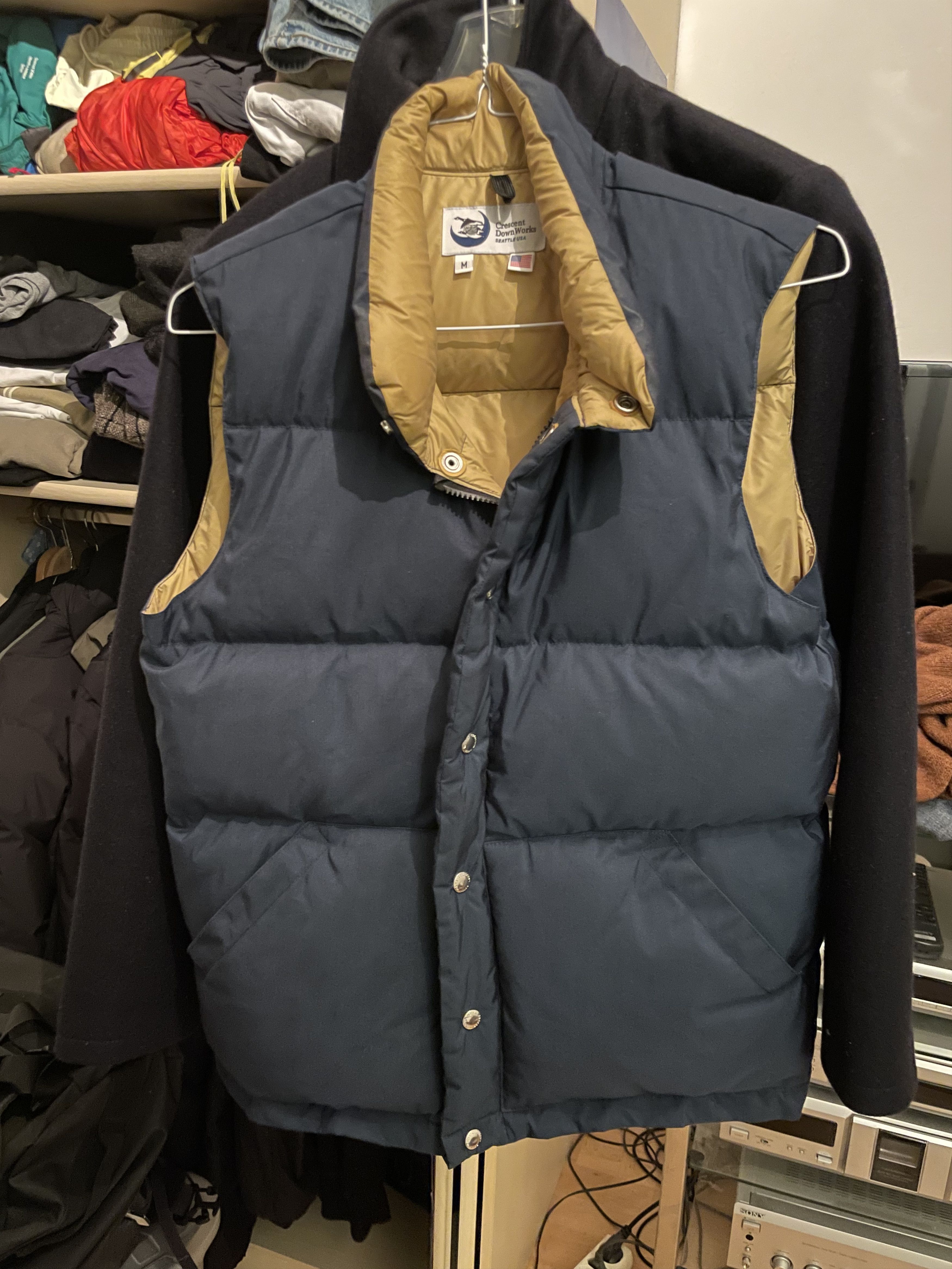 Crescent Down Works Italian Down Vest Size US M / EU 48-50 / 2 - 1 Thumbnail