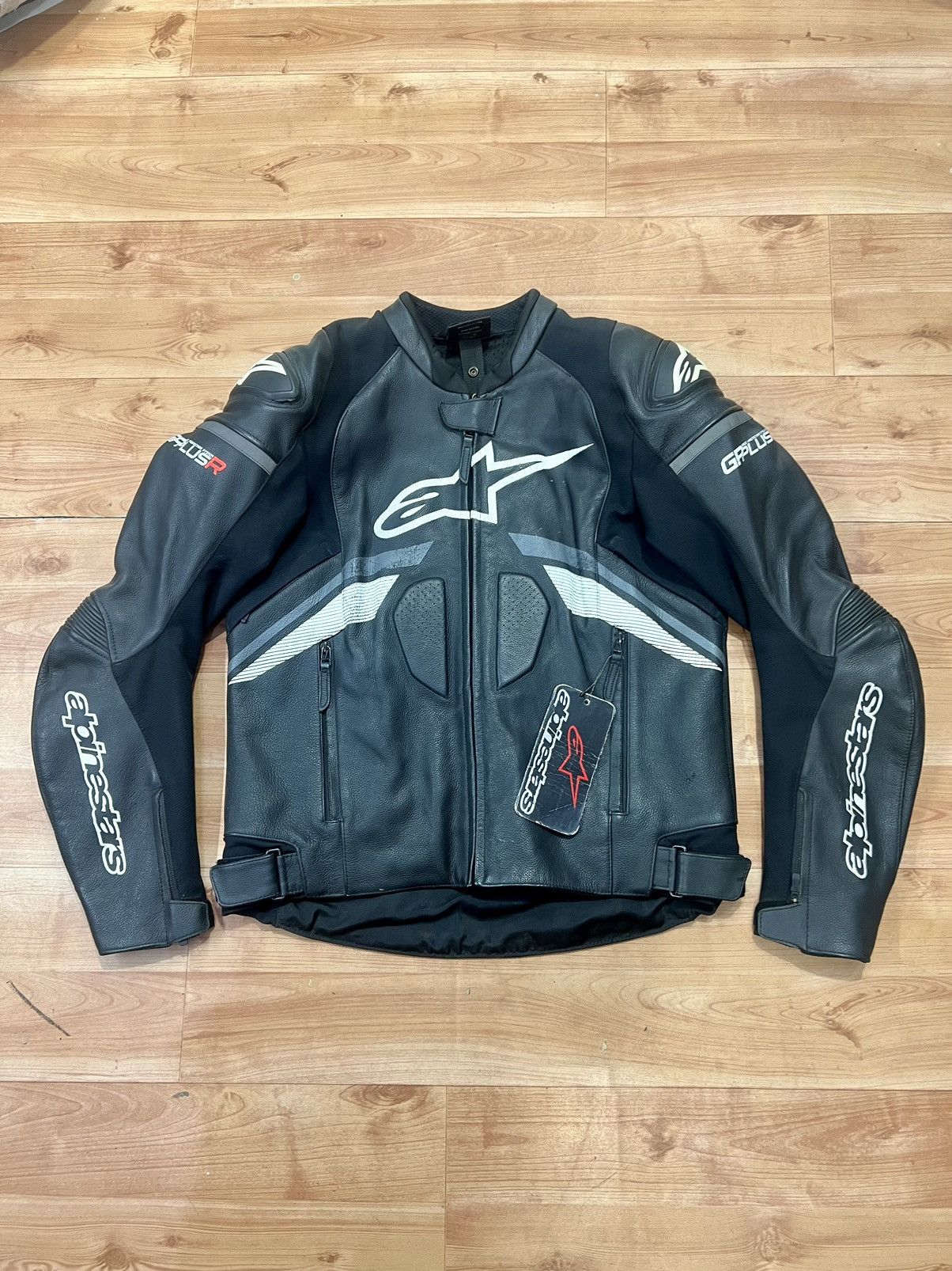 Alpinestars Alpinestars leather Riding jacket Size US L / EU 52-54 / 3 - 1 Thumbnail