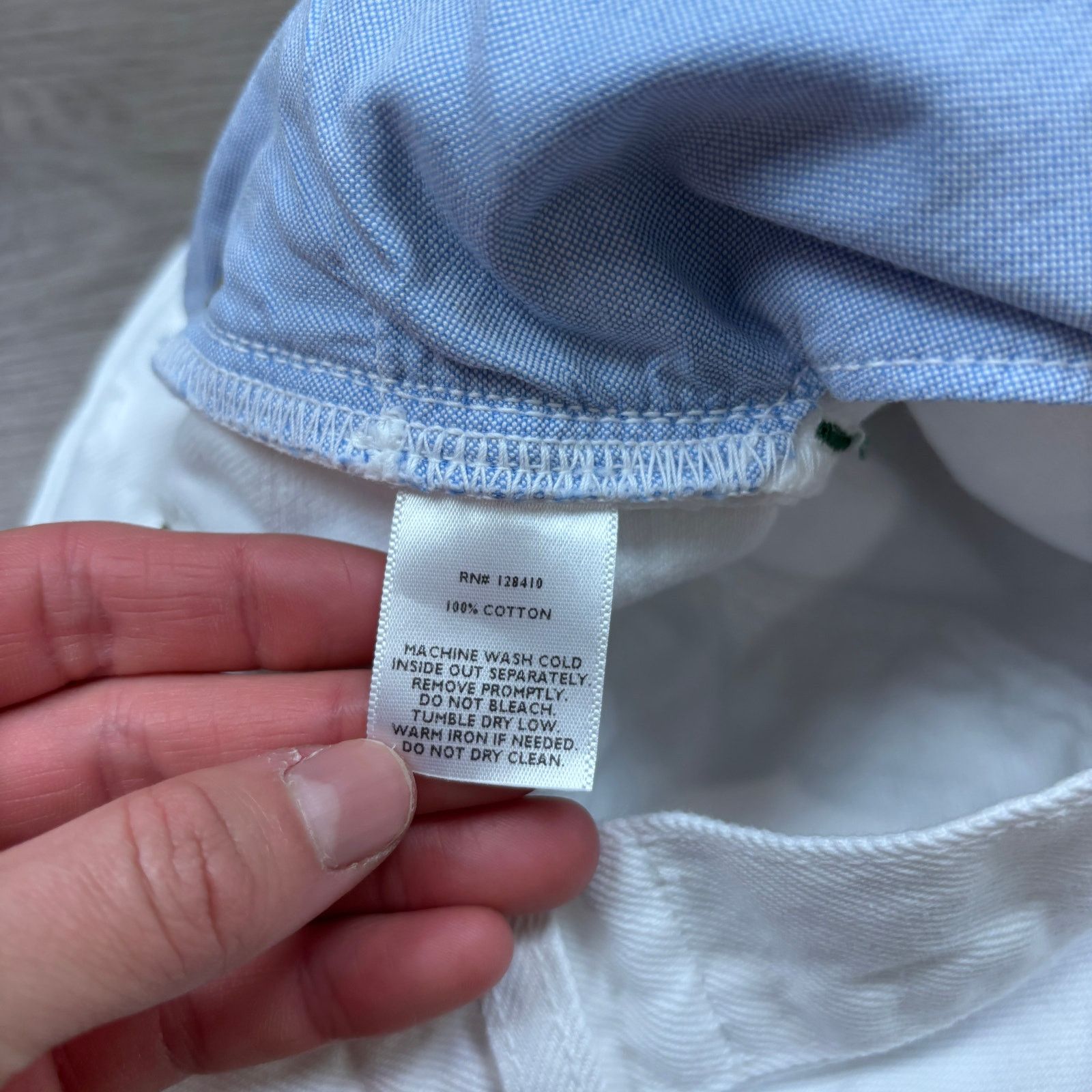 Sid Mashburn $175 Sid Mashburn Slim Straight Jean White Denim Men's 31x30 Size US 31 - 9 Thumbnail