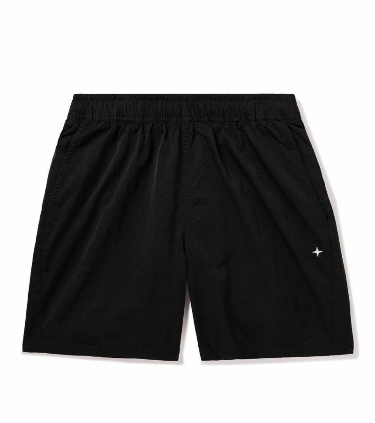 Stone Island Stone Island Logo-Embroidered Swim Shorts - Black Size XL Size US 36 / EU 52 - 1 Thumbnail