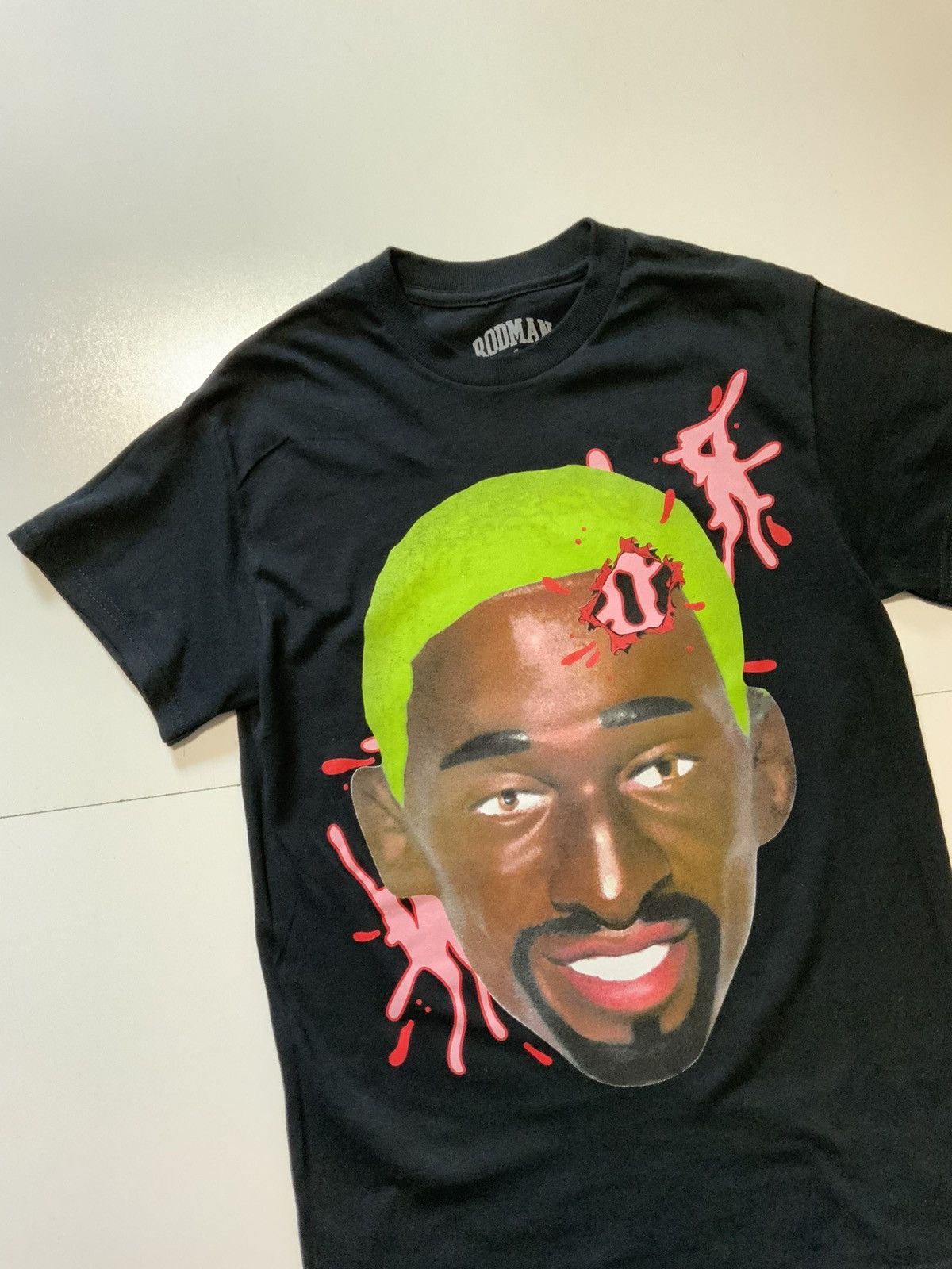 Other Dennis Rodman Green Hair NBA Basketball Big Head T-Shirt Size US S / EU 44-46 / 1 - 3 Thumbnail