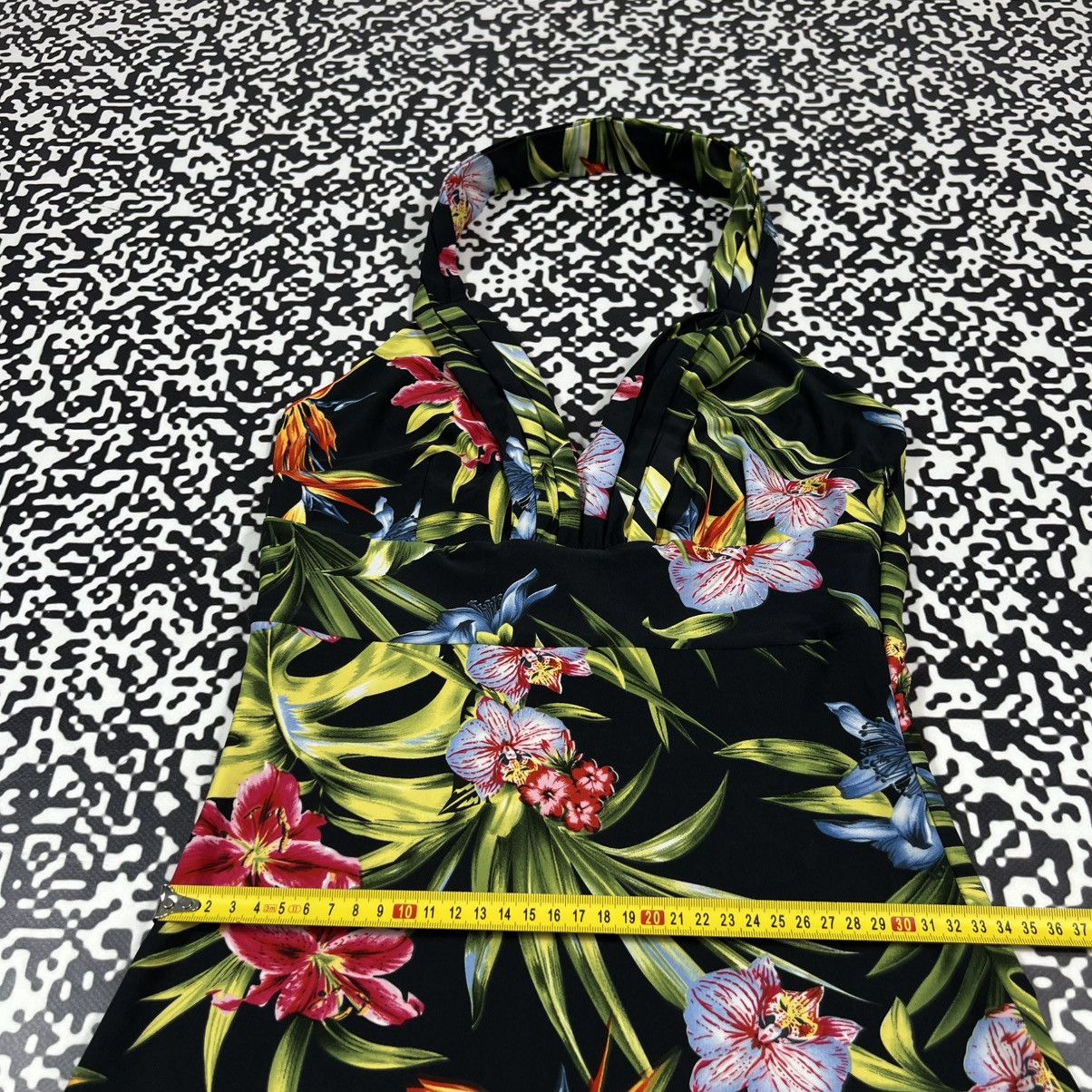 Dolce & Gabbana Vintage 00s Dolce Gabbana Summer Floral Y2K Style Midi Dress Size S / US 4 / IT 40 - 19 Thumbnail