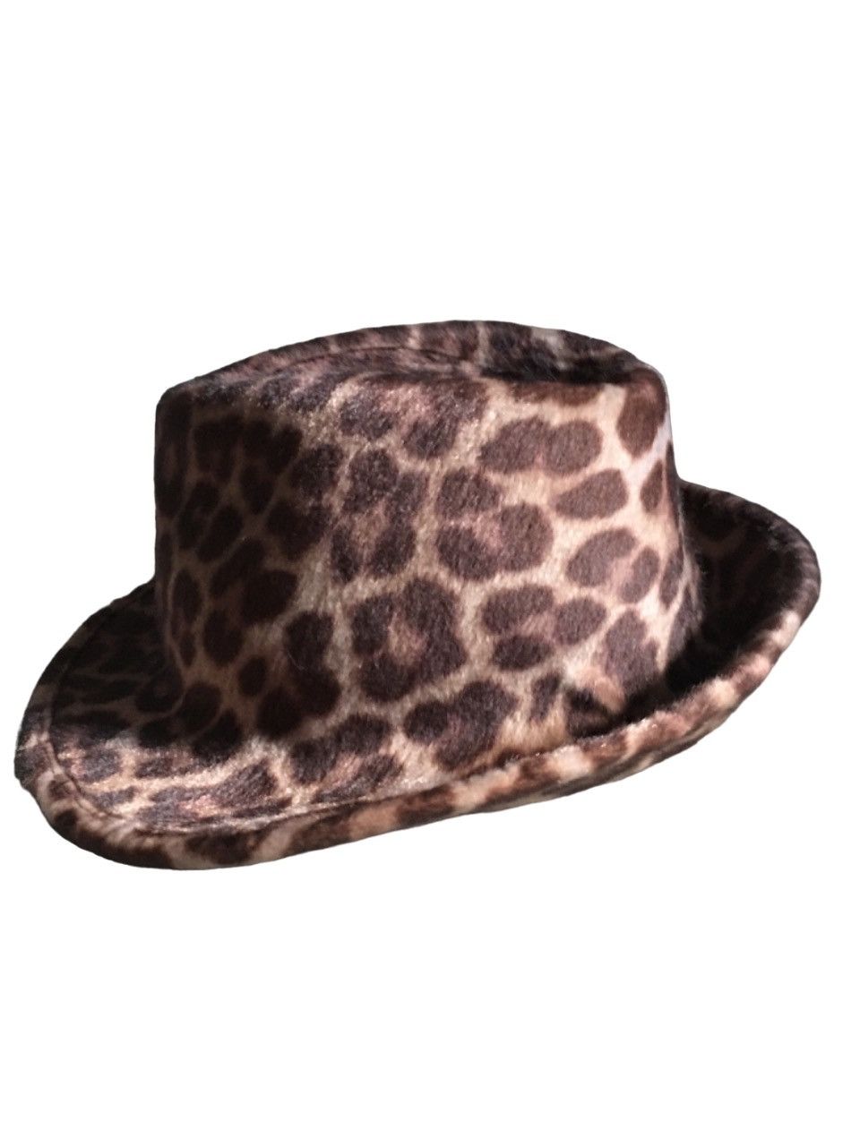 Stella McCartney Stella McCartney Leopard Print Womens Trilby Hat Size ONE SIZE - 2 Thumbnail