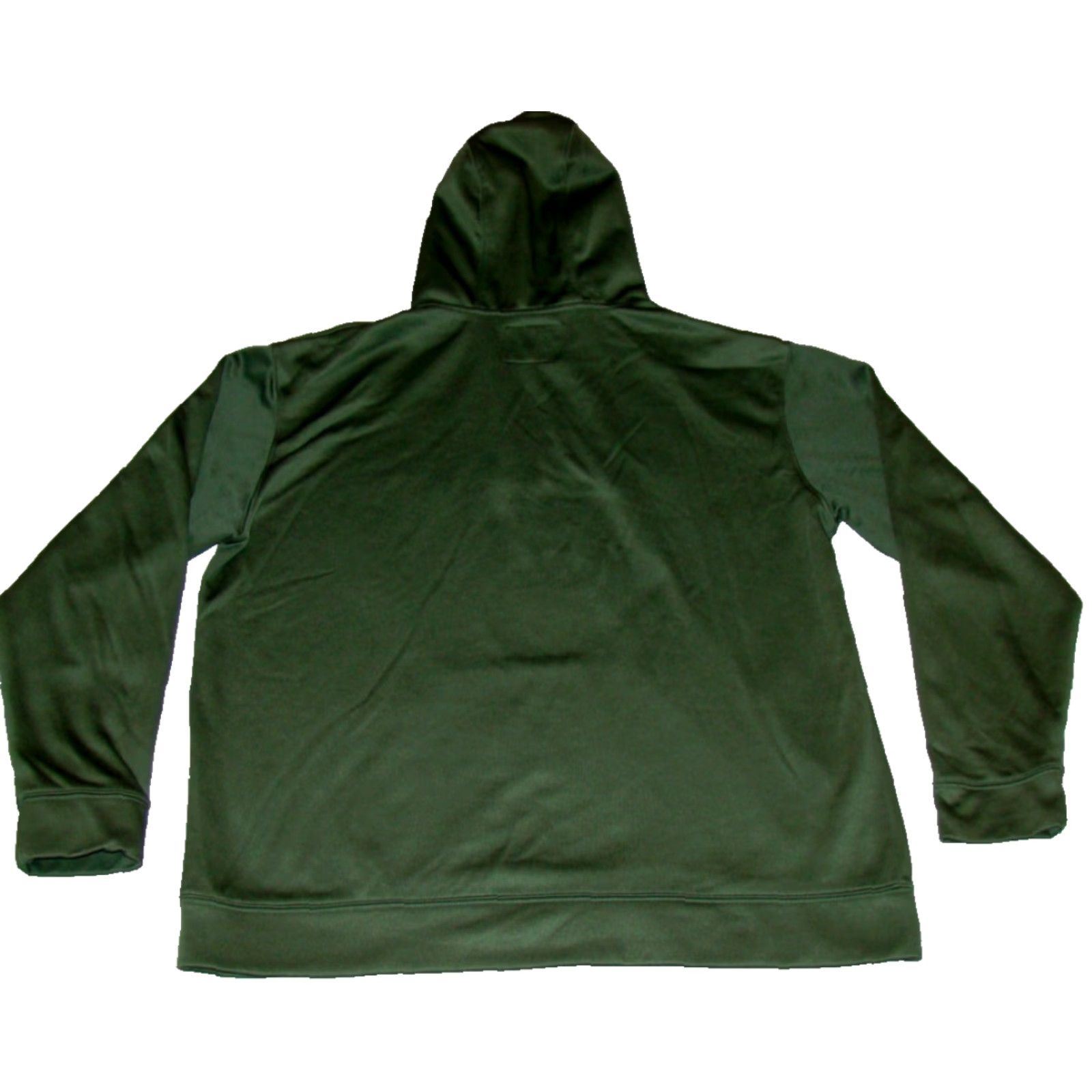 Vintage VINTAGE Drake Mens Large Hoodie Green Orange Hunting Kangaroo Pocket Pullover Hooded Long Sleeve Size US L / EU 52-54 / 3 - 7 Thumbnail