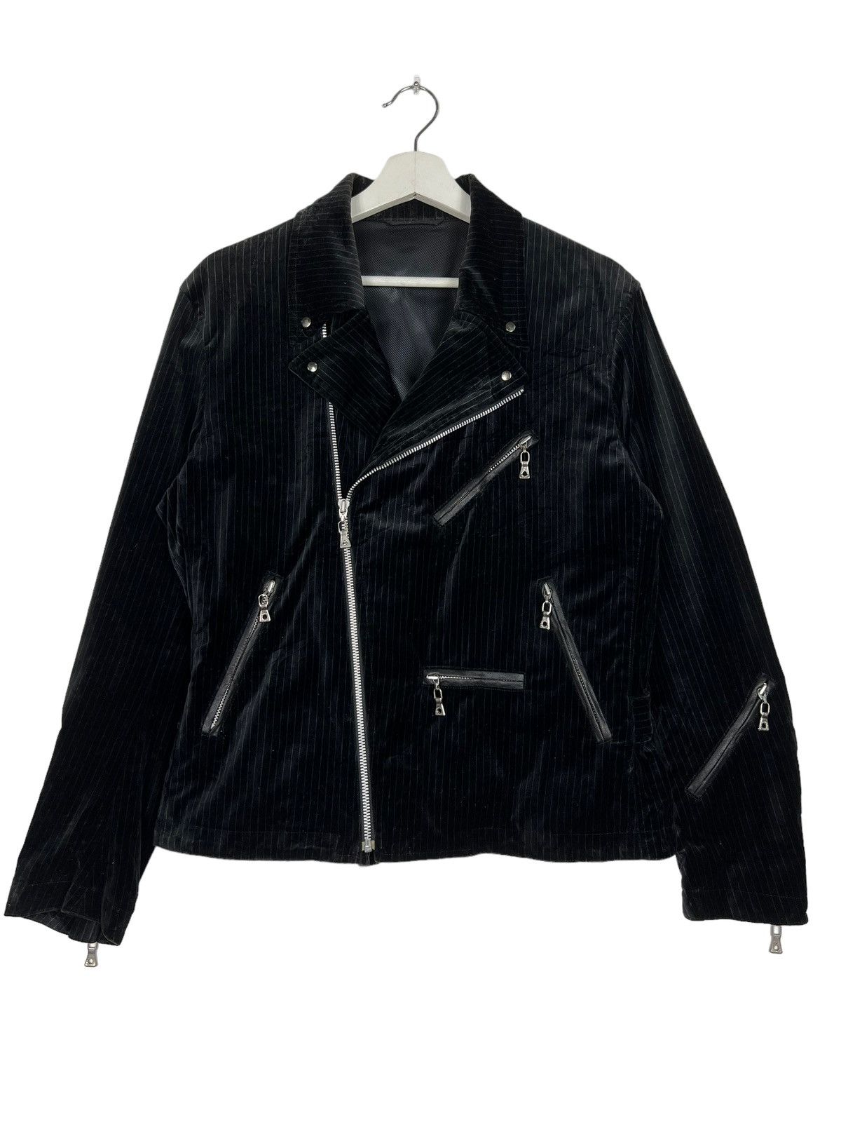Japanese Brand × semanticdesign 🔥 SEMANTIC DESIGN DOUBLE COLAR BIKER MOTO JACKET Size US S / EU 44-46 / 1 - 1 Thumbnail