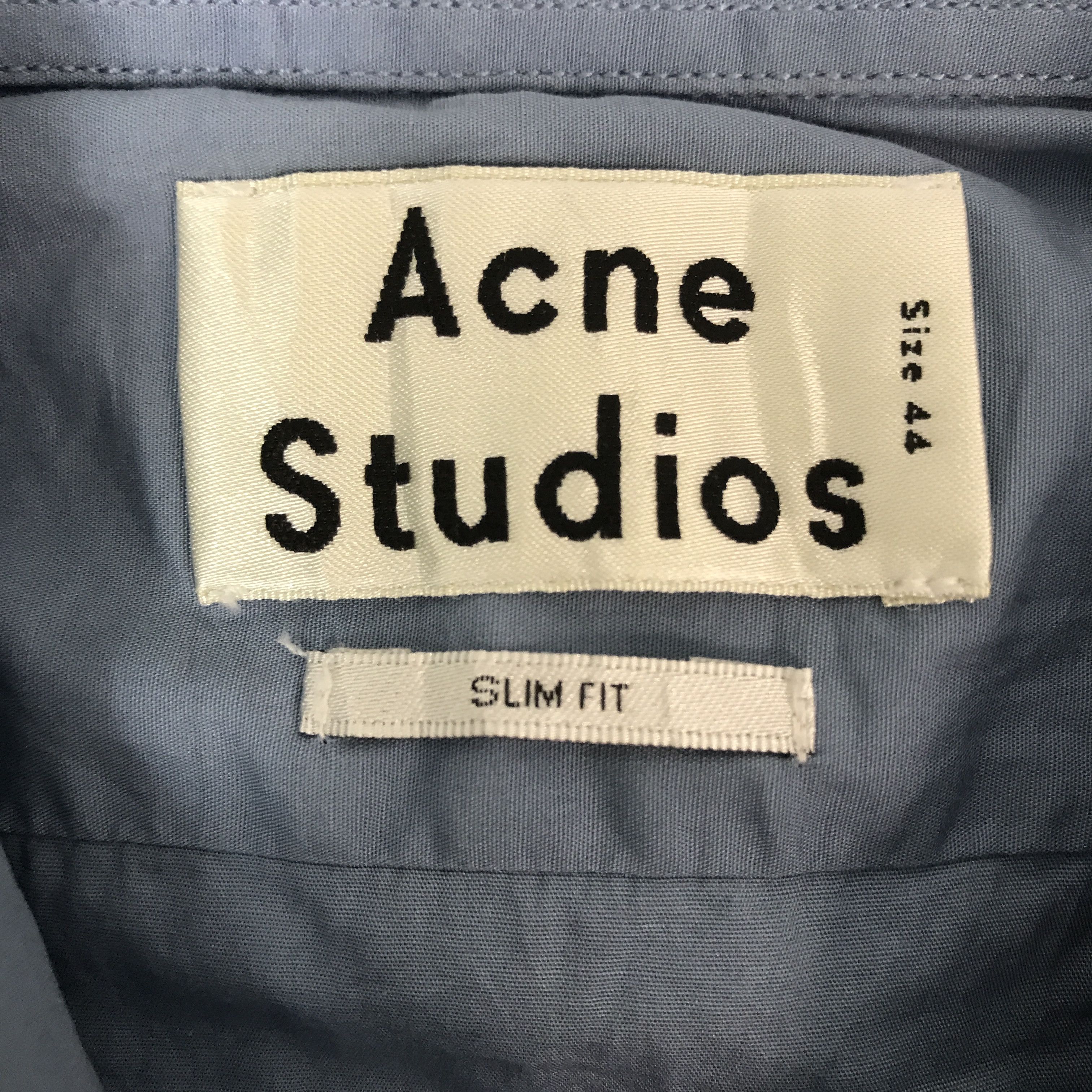 Acne Studios acne studios Slim Fit Button Up shirt Size US M / EU 48-50 / 2 - 7 Thumbnail