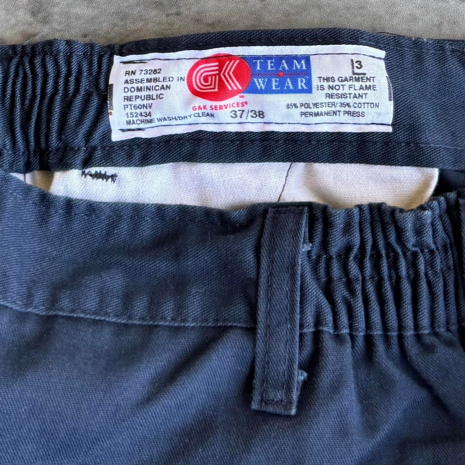 Carhartt Vintage Y2K Carhartt Style RedKap Navy Baggy Work Pants Size US 34 / EU 50 - 3 Thumbnail