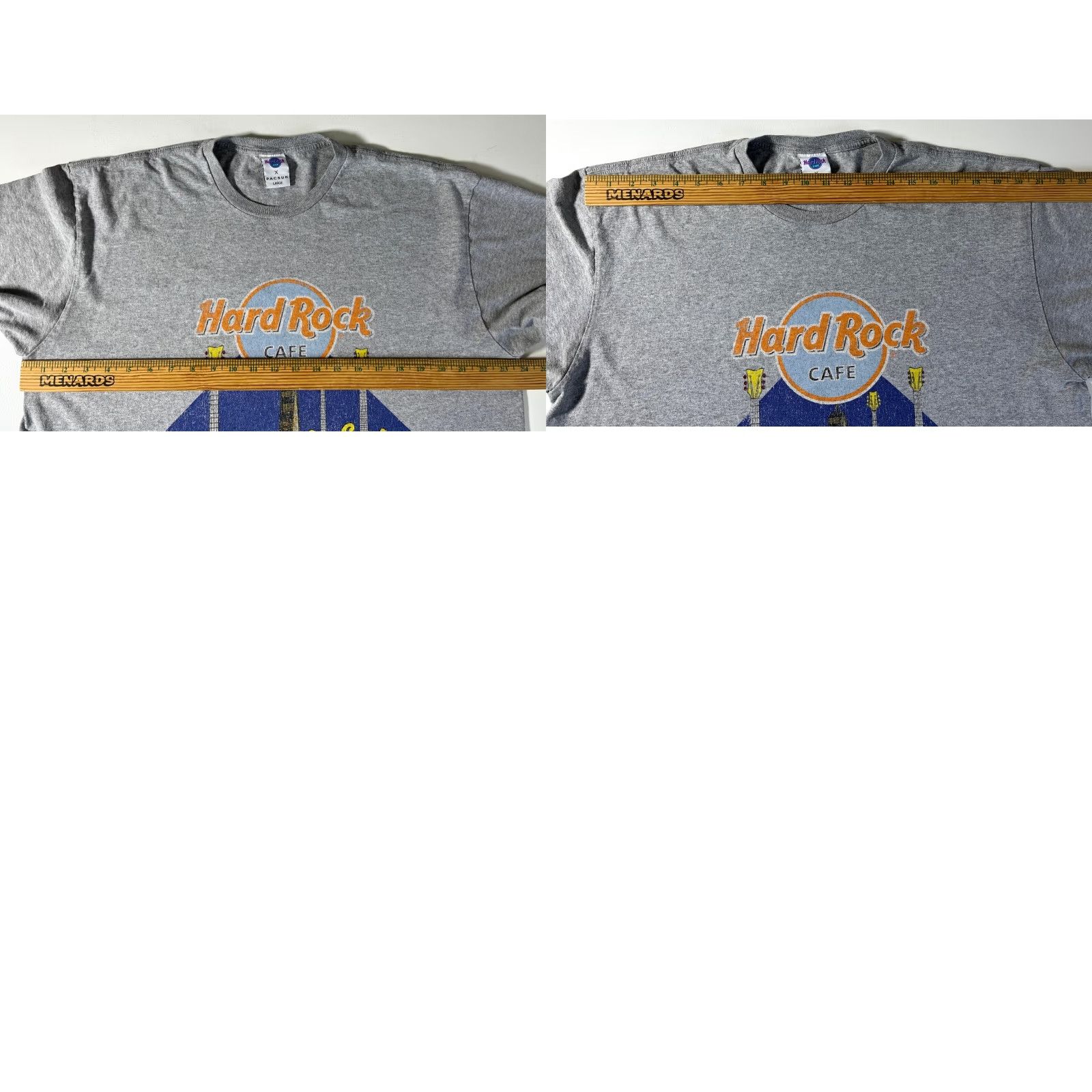 Pacsun VINTAGE PacSun Hard Rock Cafe New York T-Shirt Sz L Men Gray Cotton Blend Graphic Print Crew Neck Short Sleeve Vintage-washed T-shirt Rock 90s Mens Size US L / EU 52-54 / 3 - 8 Thumbnail
