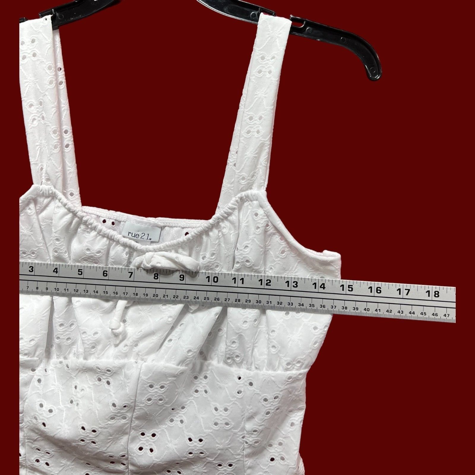 rue21 Rue 21 - Women's Tank Top - White - Extra Large Size XL / US 12-14 / IT 48-50 - 3 Thumbnail
