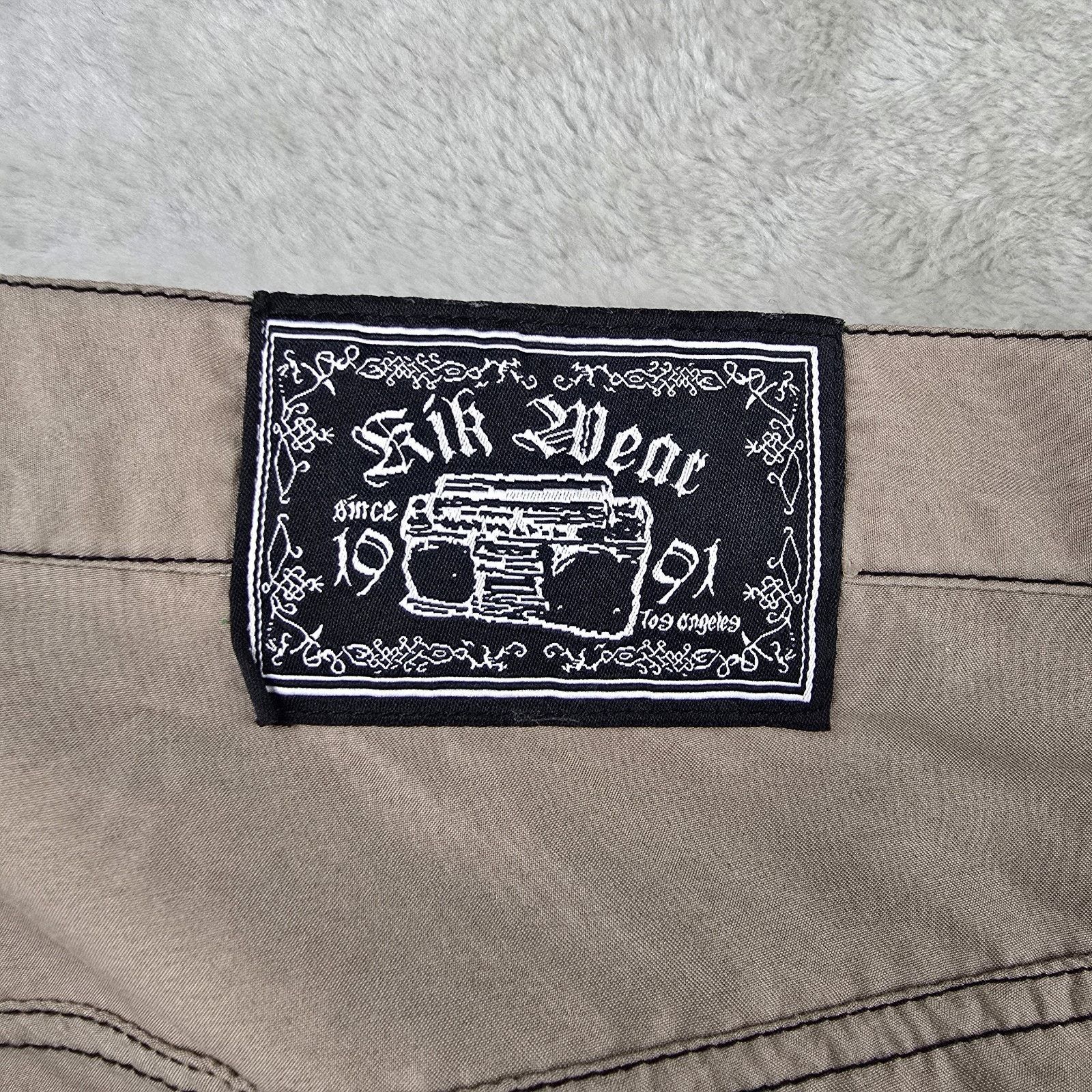Other Vintage Kikwear Cargo Pants 44x31 Baggy Wide Leg Y2K Skater Size US 44 / EU 60 - 8 Thumbnail