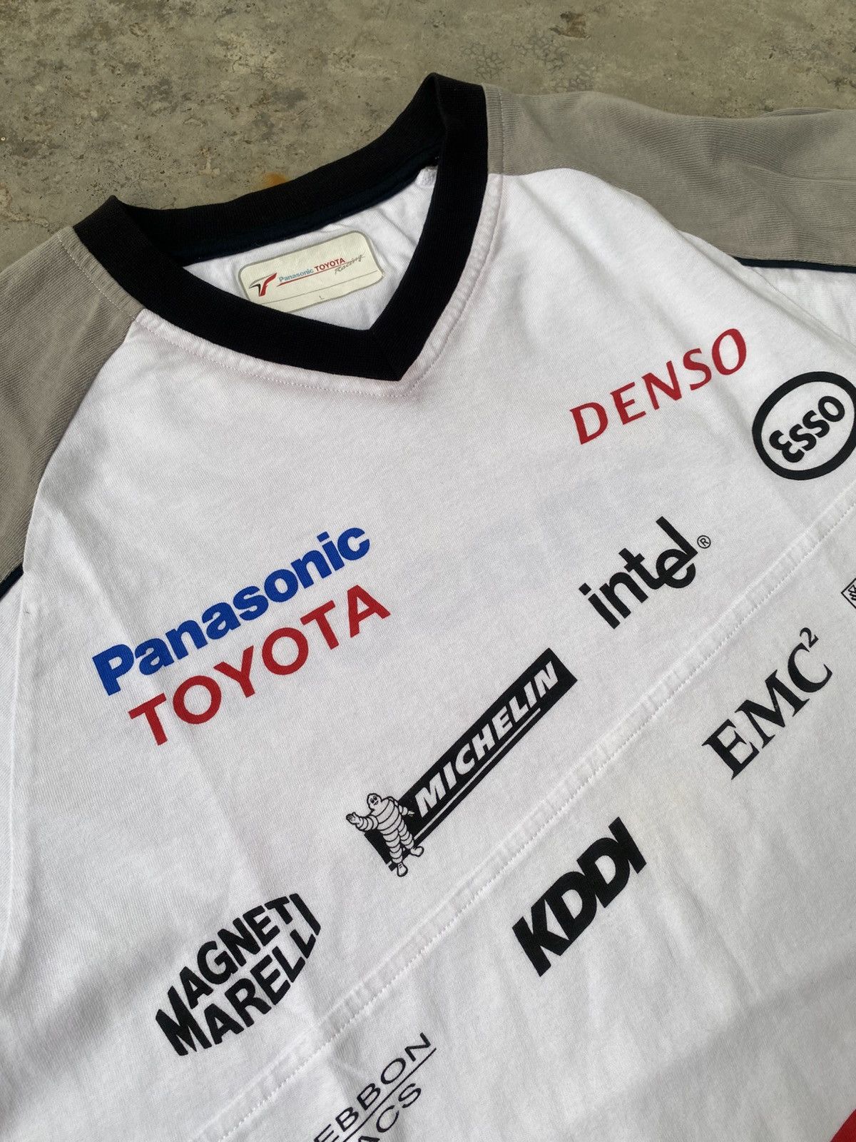 Formula 1 × Vintage Panasonic Toyota Racing Pit Crew Team T Shirt Racing F1 Size US L / EU 52-54 / 3 - 4 Thumbnail